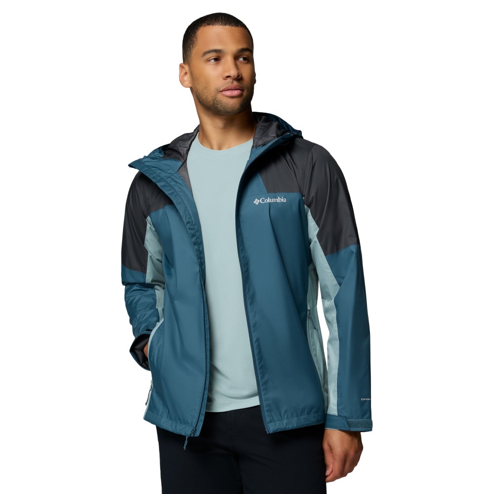 Chaqueta impermeable de hombre Inner Limits™ III Columbia - Azul Turquesa Azul Turquesa-4