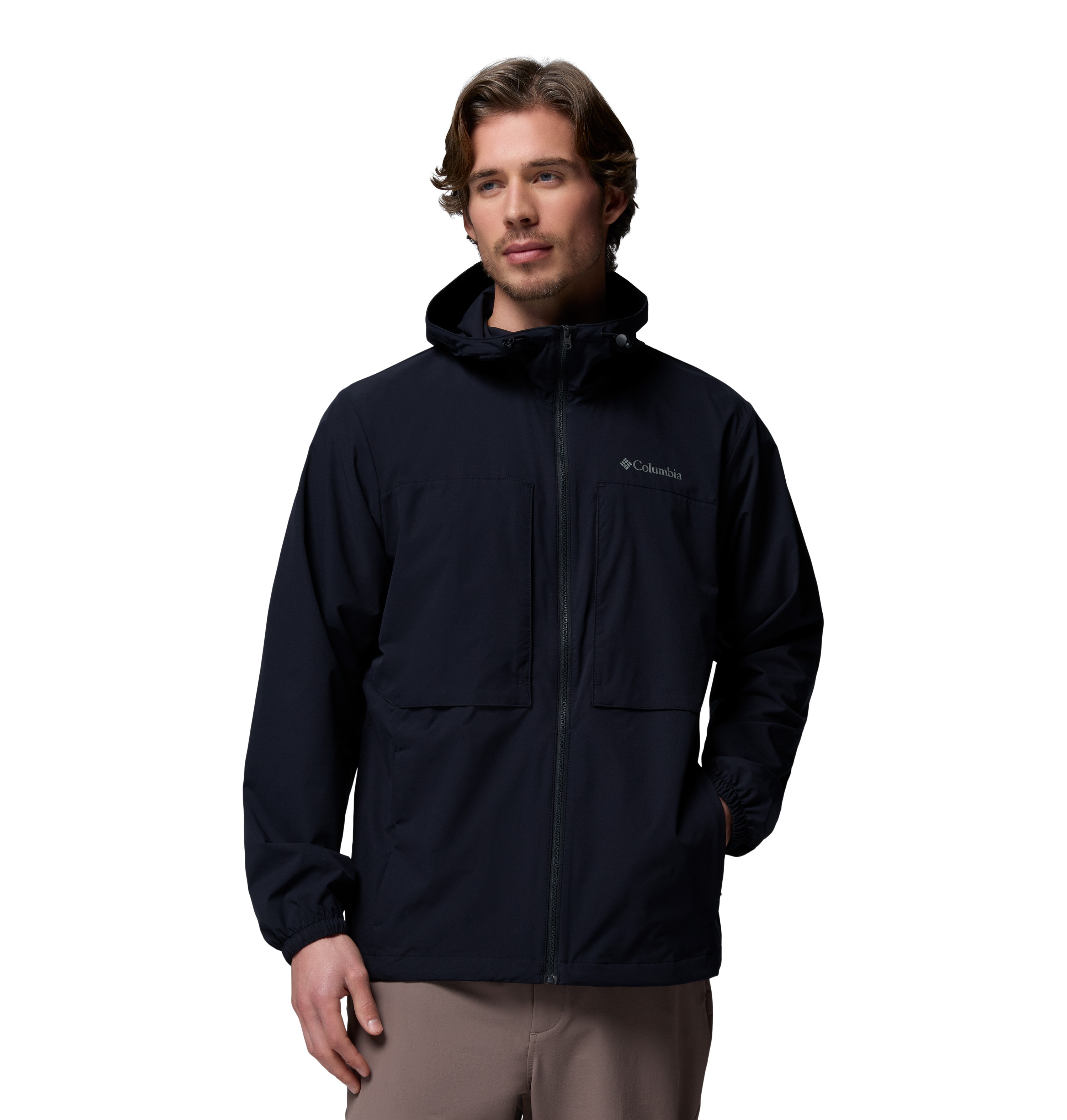 Imagen 0 de Chaqueta softshell de hombre Street Heights™ Columbia Negro