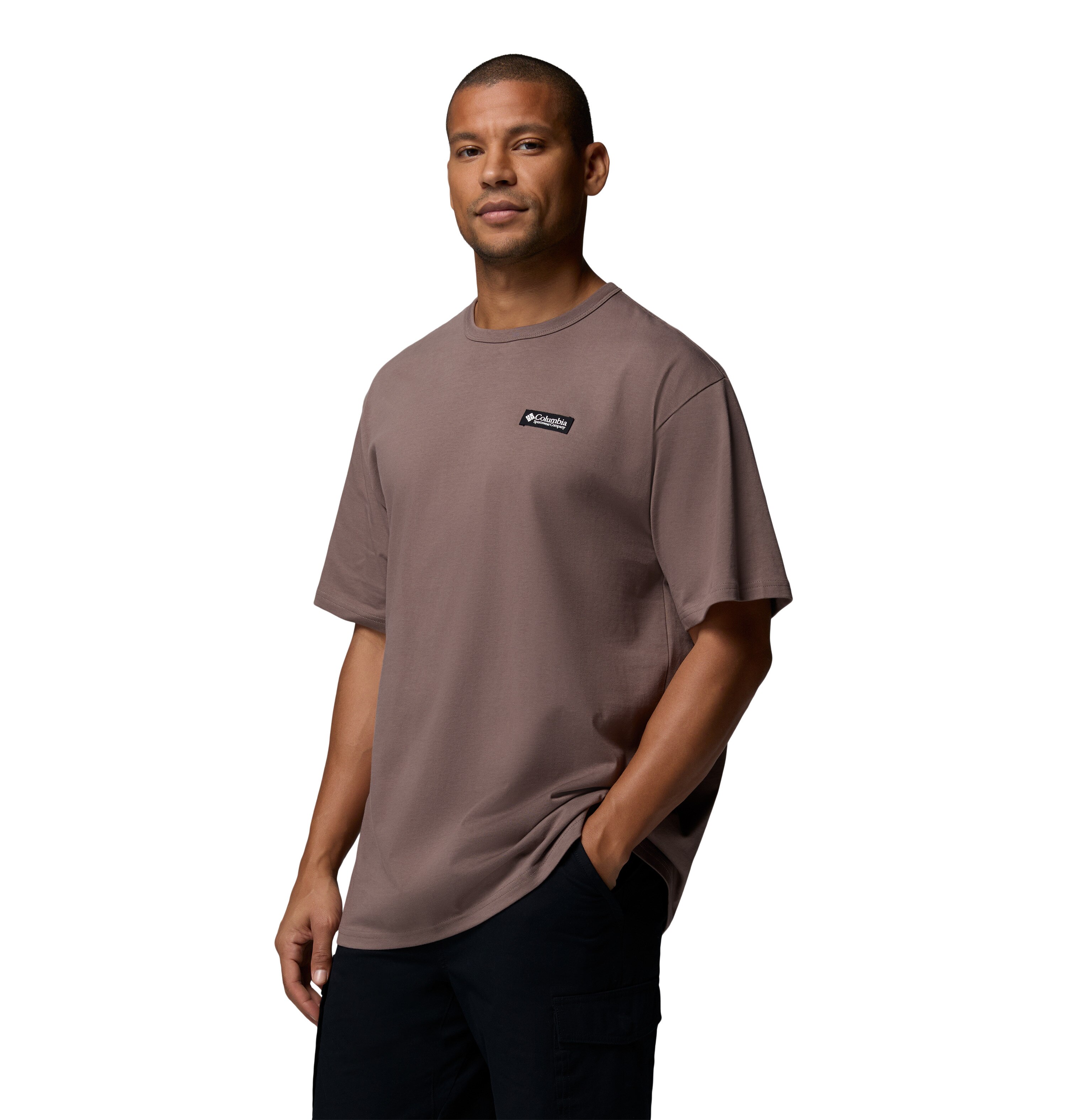 Camiseta manga corta de hombre CSC™ Heavyweight Back Graphic Columbia - Topo Topo-3