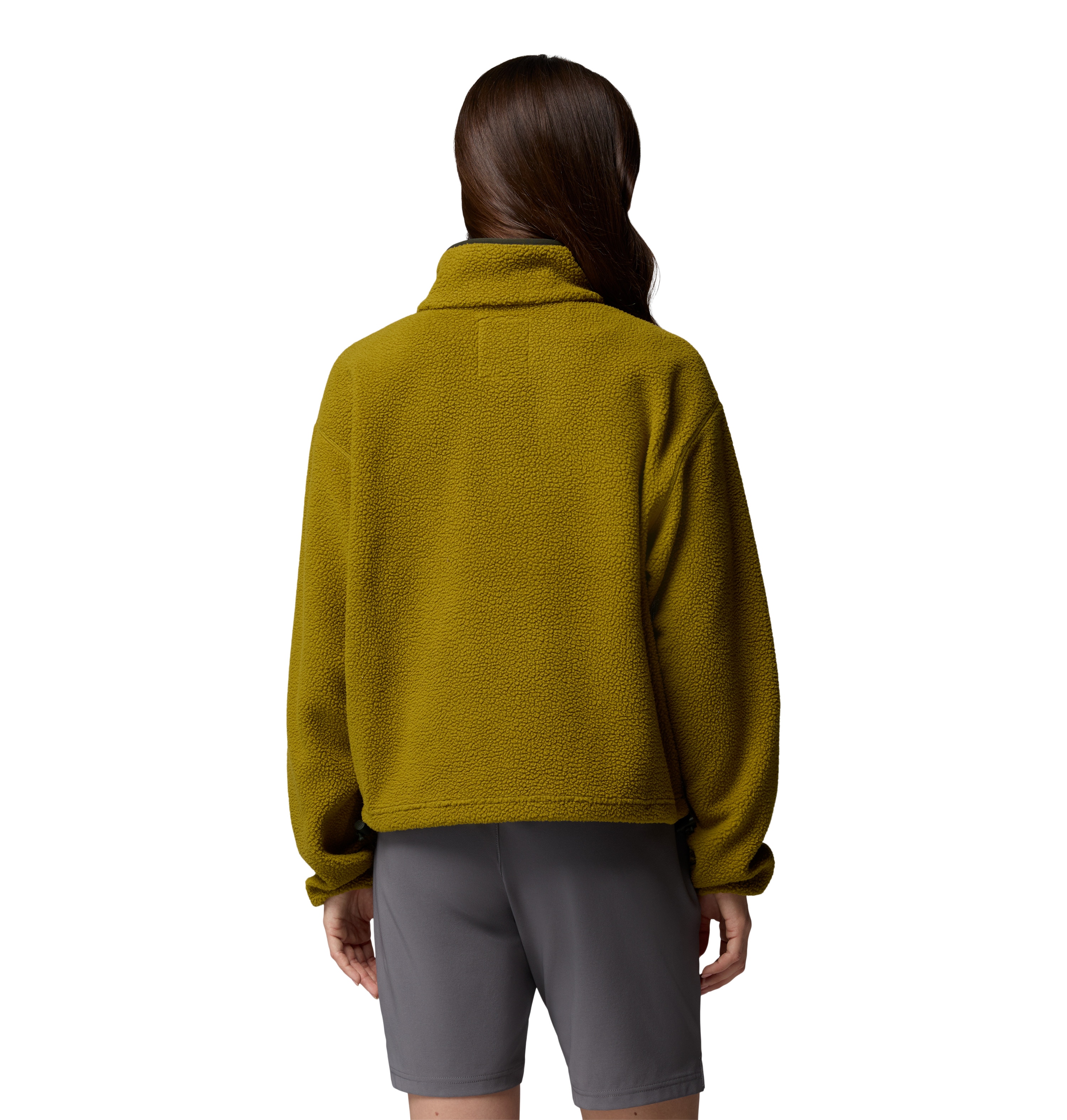 Forro polar de mujer Helvetia™ II Cropped Columbia - Verde Oliva Verde Oliva-2
