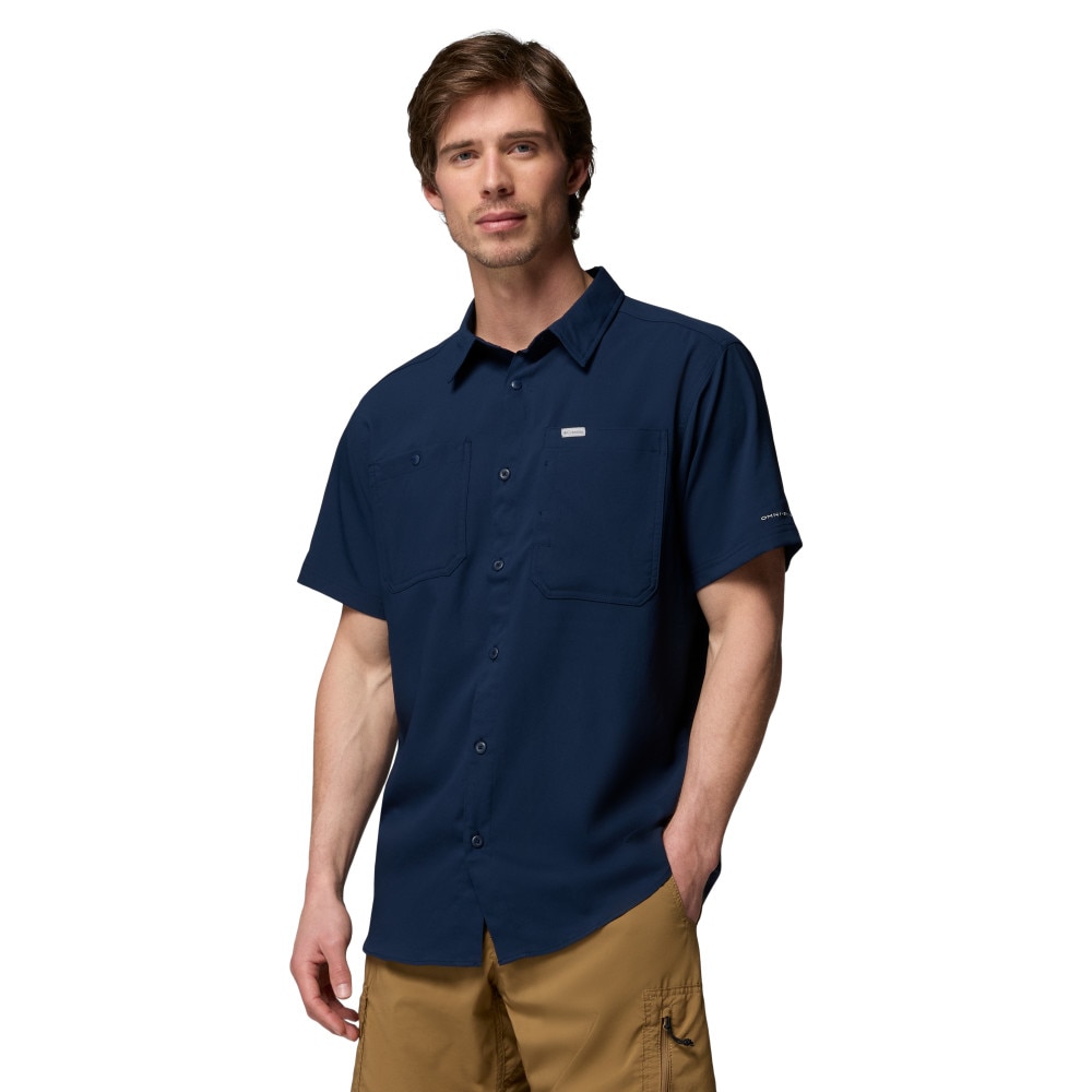 Camisa manga corta de hombre Silver Ridge™ Utility II Columbia - Azul marino Azul marino-1