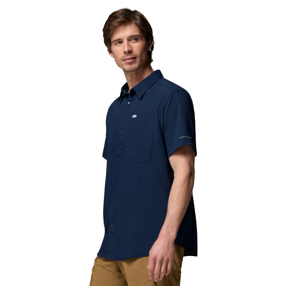 Camisa manga corta de hombre Silver Ridge™ Utility II Columbia - Azul marino Azul marino-3