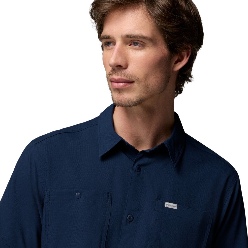 Camisa manga corta de hombre Silver Ridge™ Utility II Columbia - Azul marino Azul marino-4