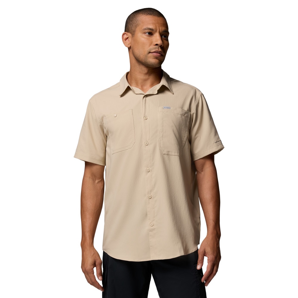 Camisa manga corta de hombre Silver Ridge™ Utility II Columbia - Beige Beige-1