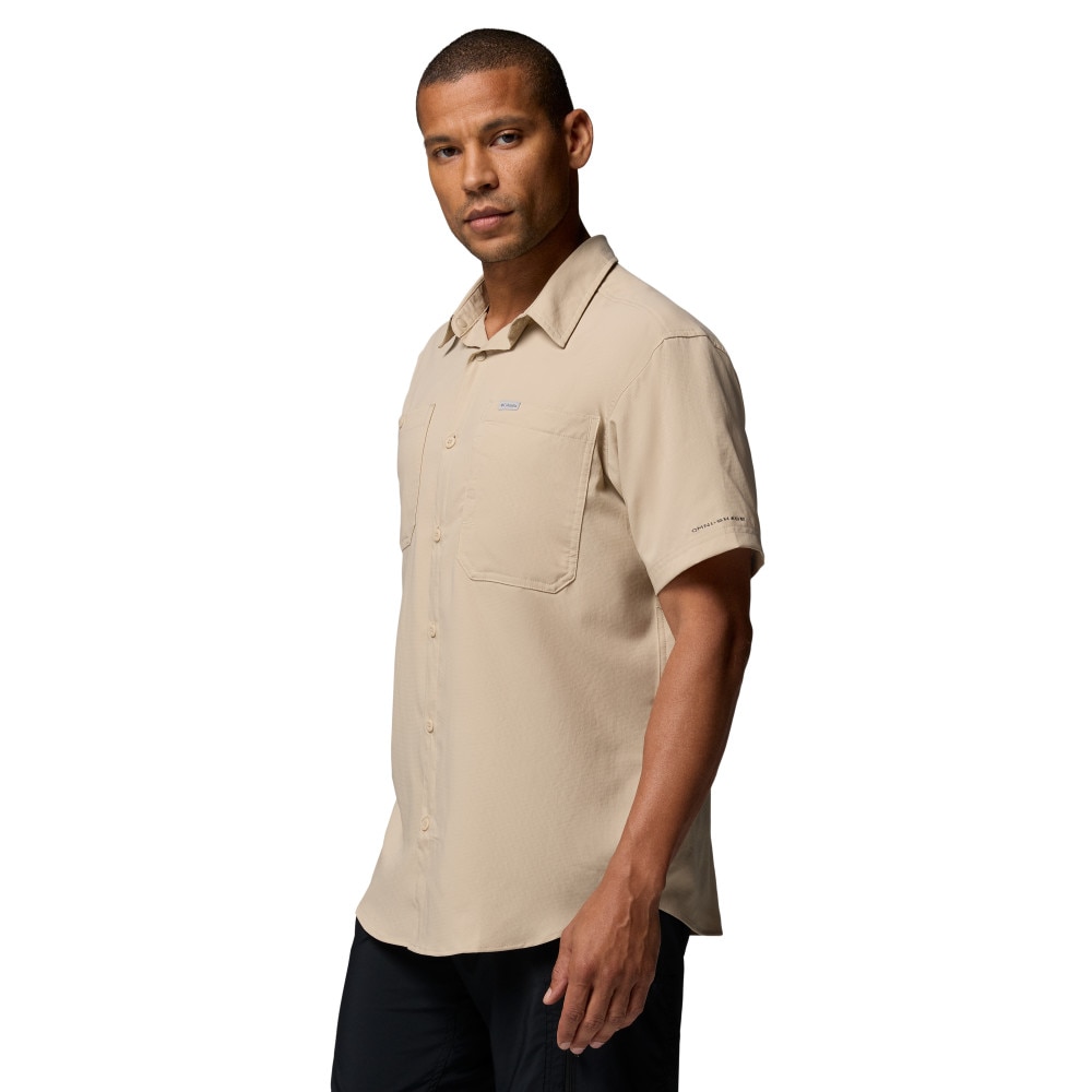 Camisa manga corta de hombre Silver Ridge™ Utility II Columbia - Beige Beige-3