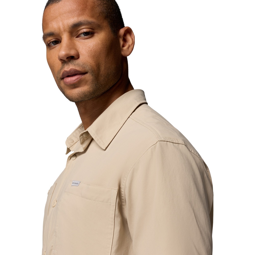 Camisa manga corta de hombre Silver Ridge™ Utility II Columbia - Beige Beige-4