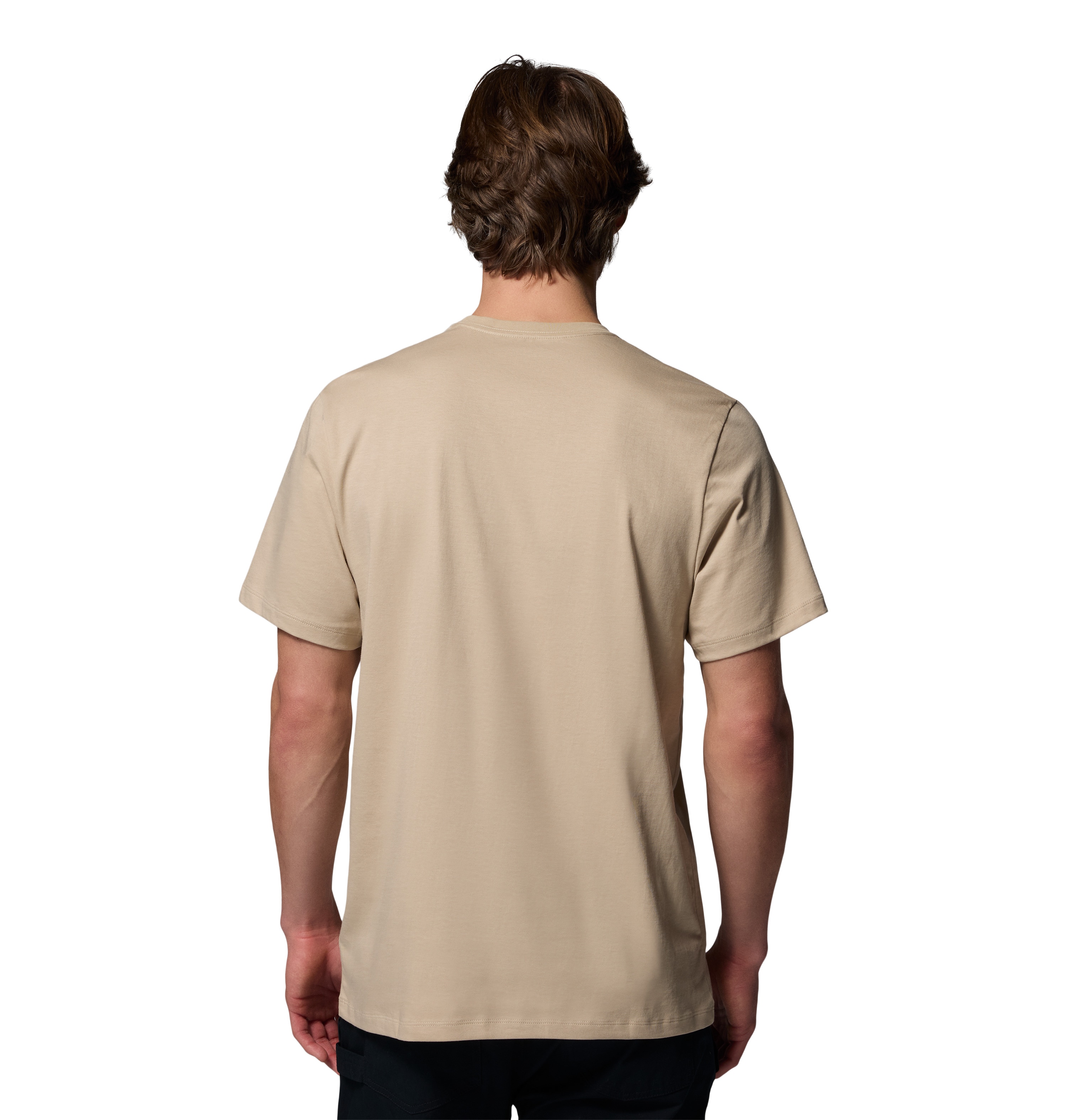 Imagen 2 de Camiseta manga corta de hombre CSC Basic Logo™ Columbia - Beige Beige