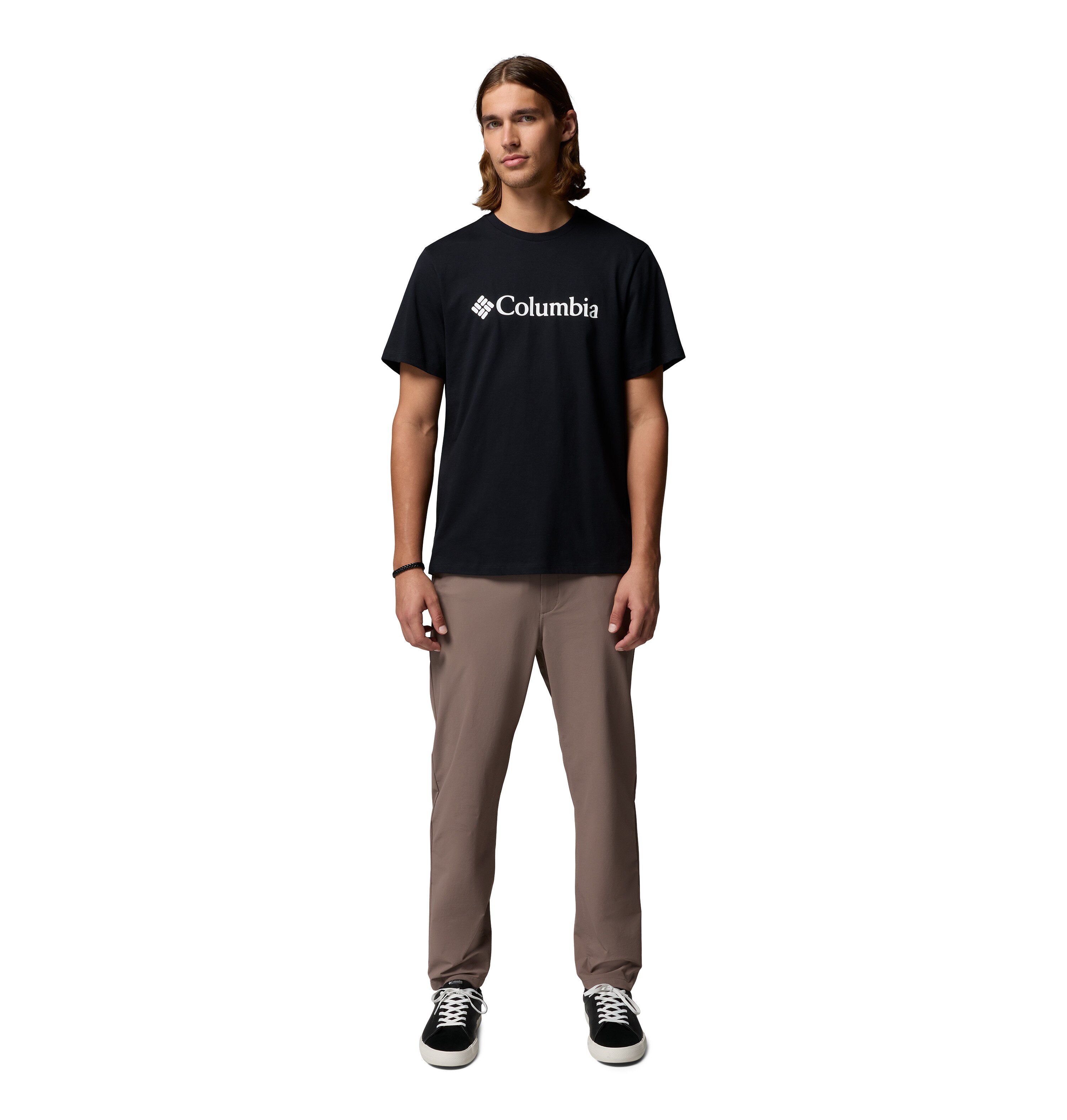 Imagen 4 de Camiseta manga corta de hombre CSC Basic Logo™ Columbia - Negro Negro