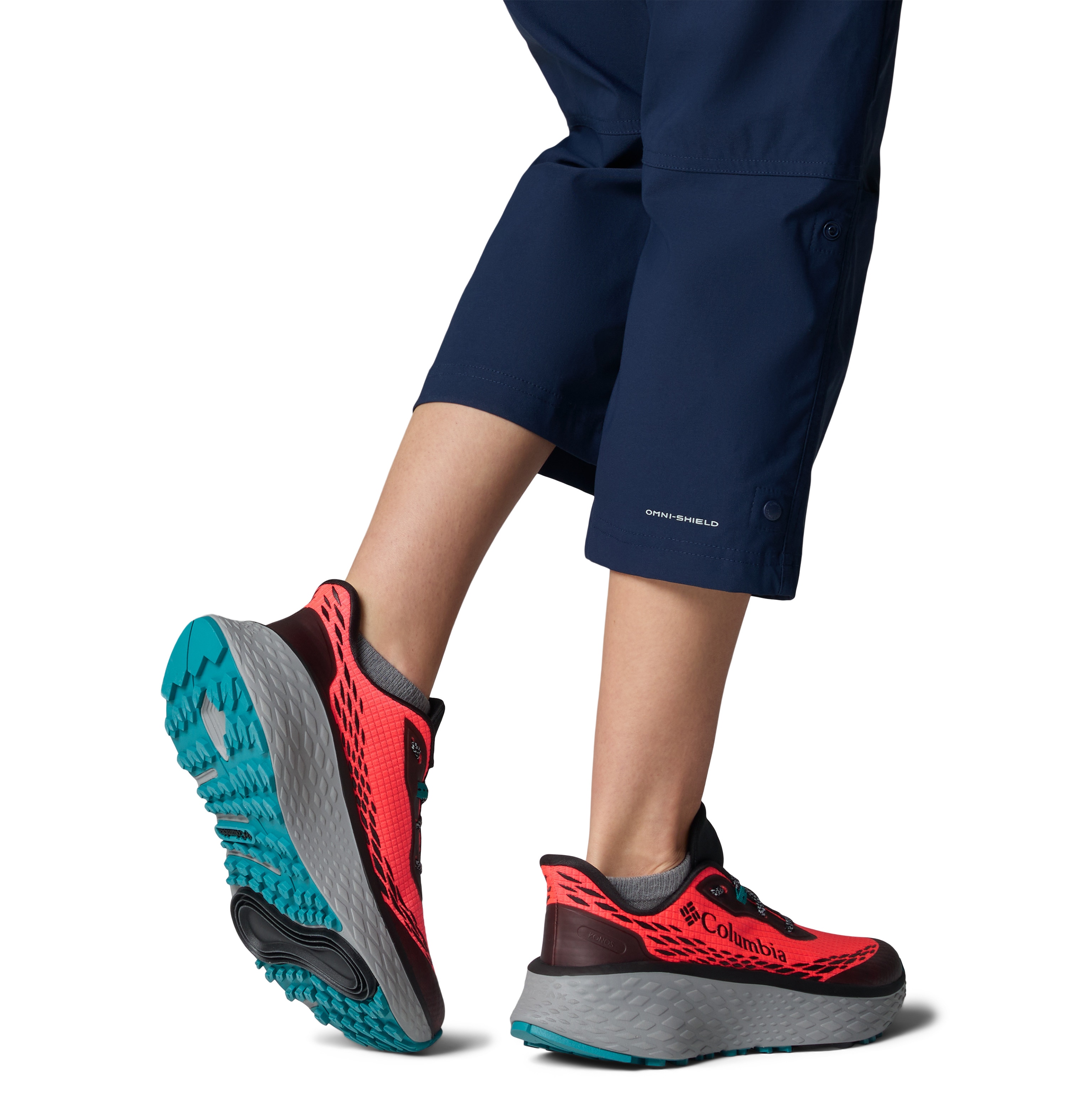 Zapatillas de senderismo de mujer KONOS TRILLIUM ATR™ Columbia - Rojo Rojo-6