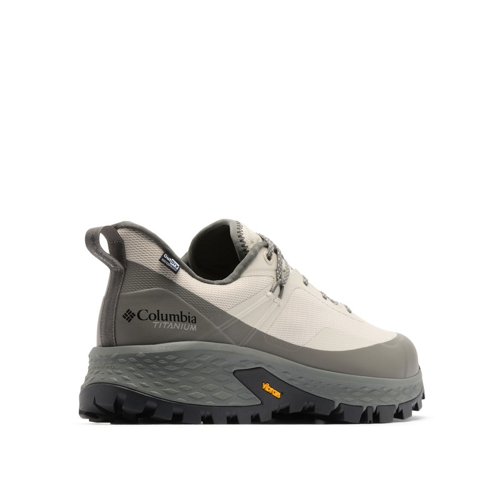 Imagen 8 de Zapatillas impermeables de senderismo de hombre TELLURIX™ TITANIUM™ OUTDRY™ Columbia - Gris Gris
