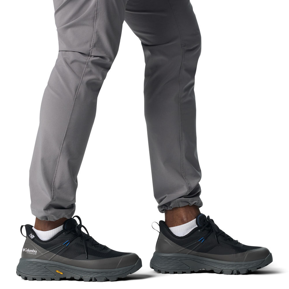 Imagen 3 de Zapatillas impermeables de senderismo de hombre TELLURIX™ TITANIUM™ OUTDRY™ Columbia - Negro Negro