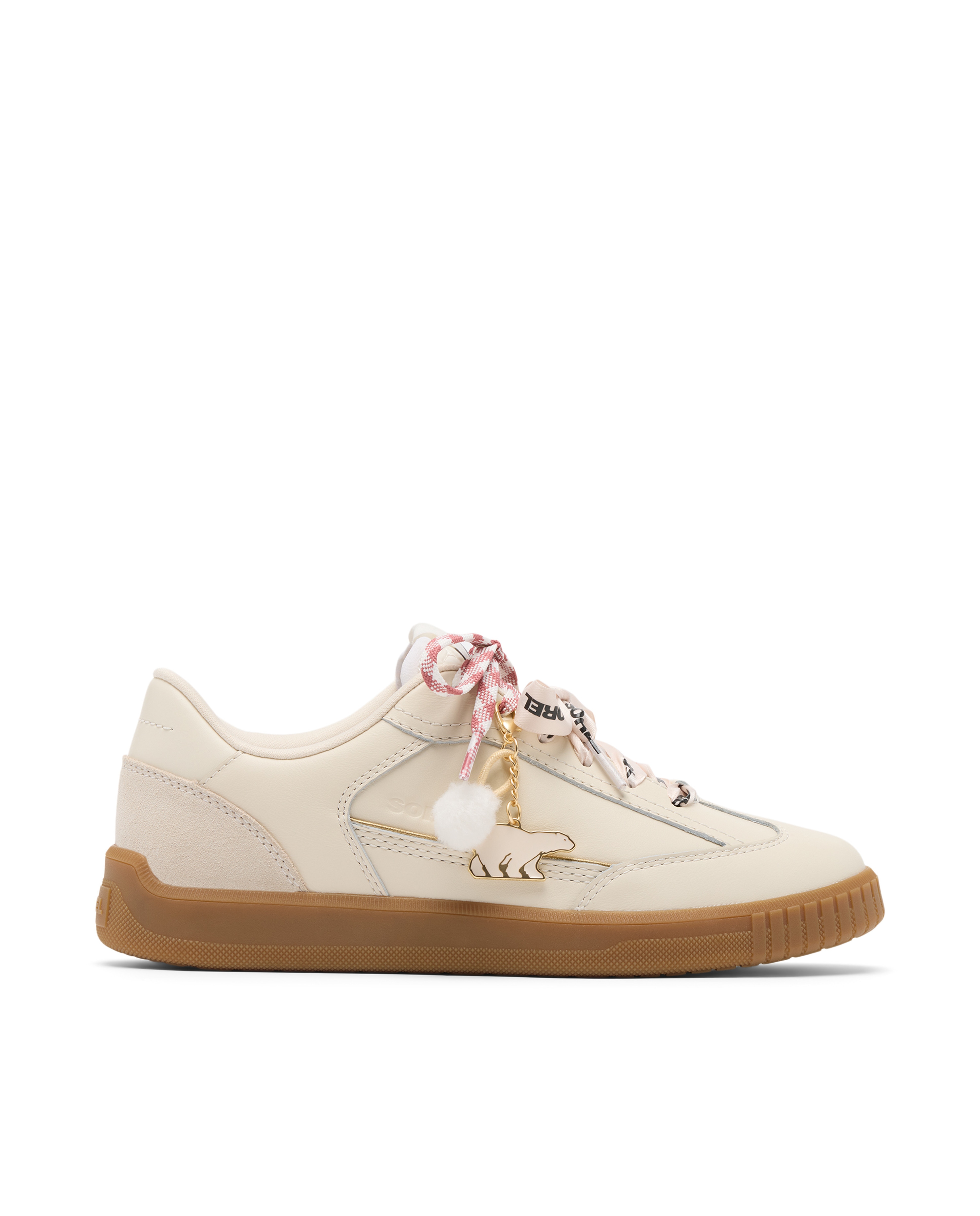 Zapatillas deportivas de mujer de piel - Sorel - Blanco Blanco-1
