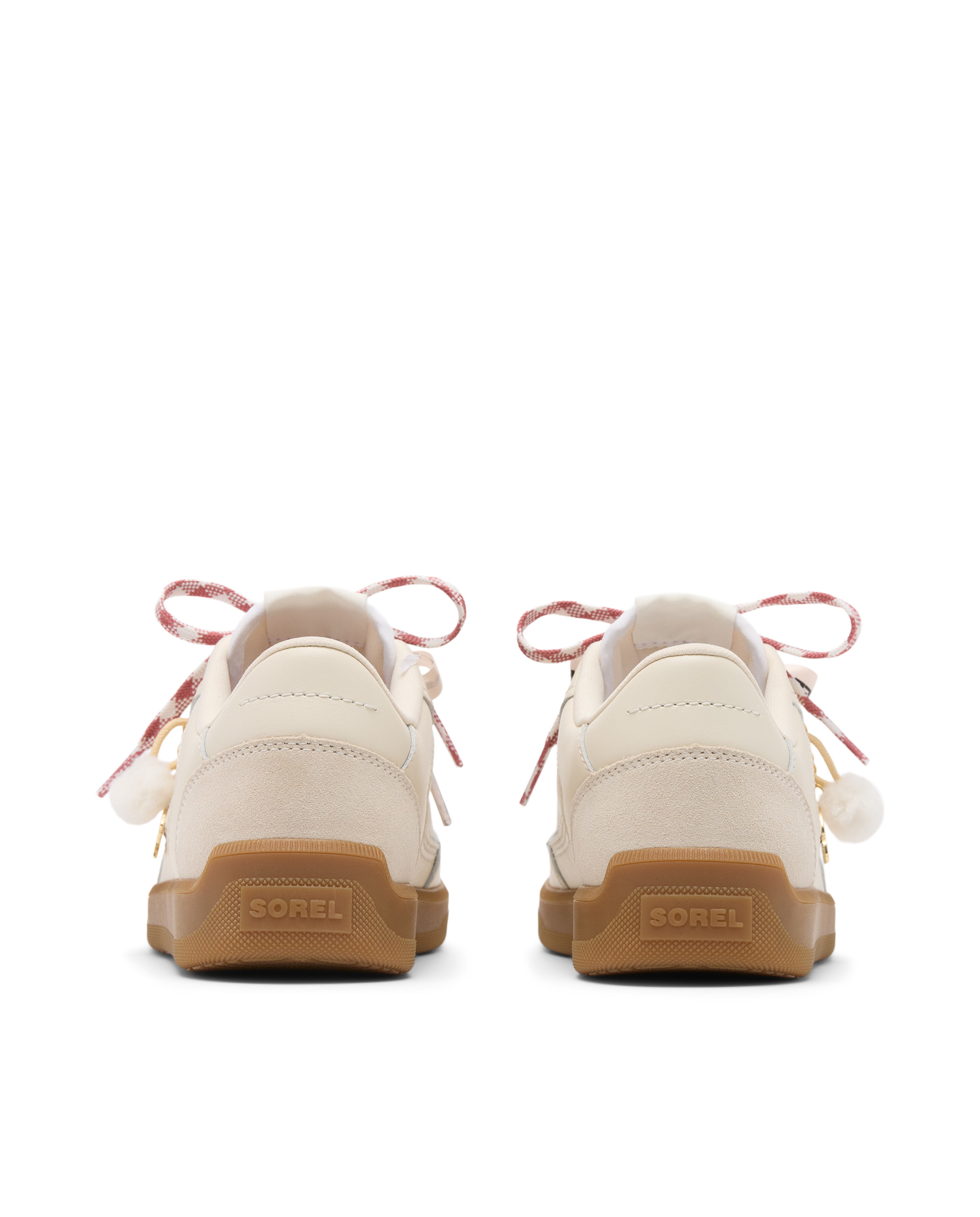 Zapatillas deportivas de mujer de piel - Sorel - Blanco Blanco-3