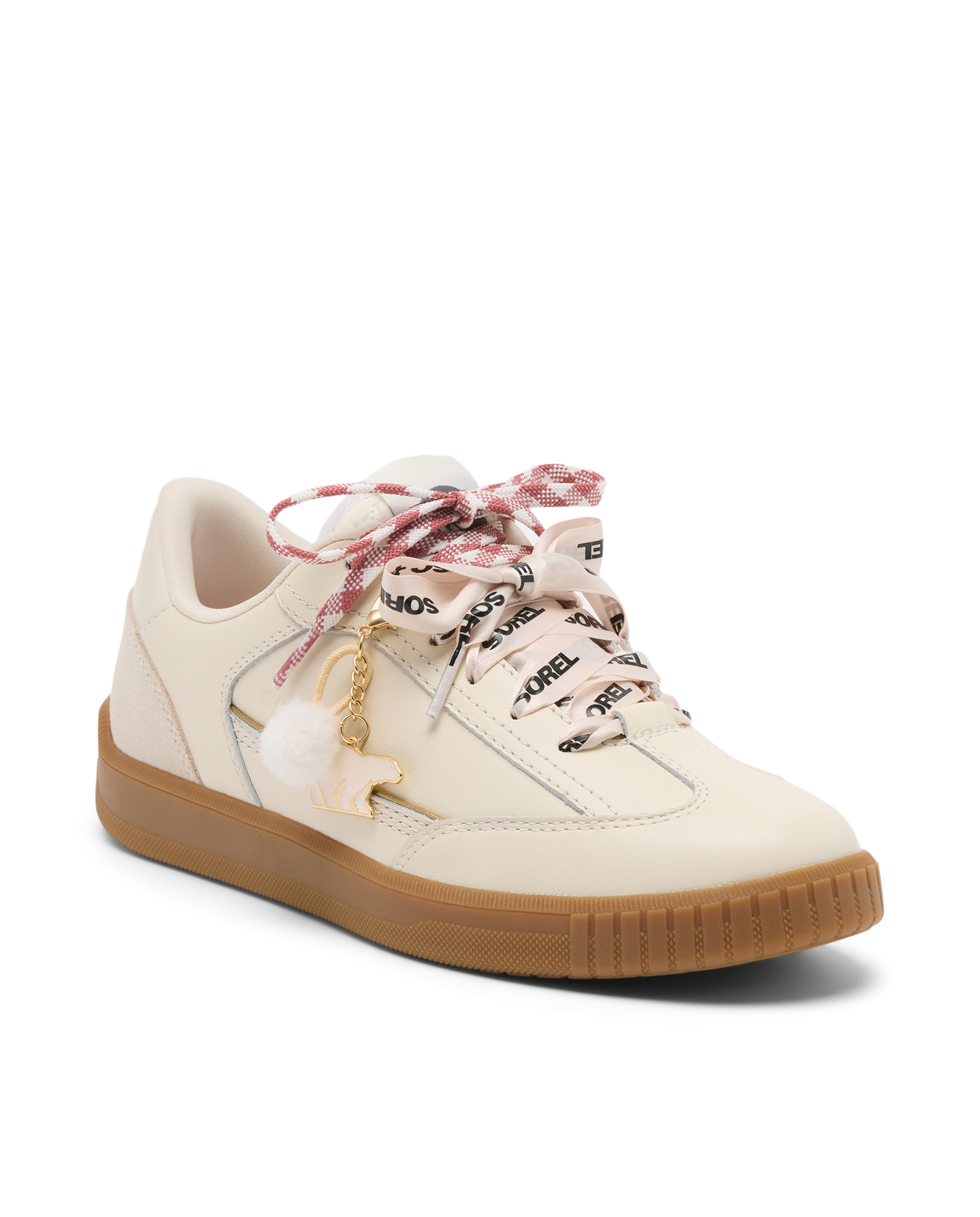 Zapatillas deportivas de mujer de piel - Sorel - Blanco Blanco-4