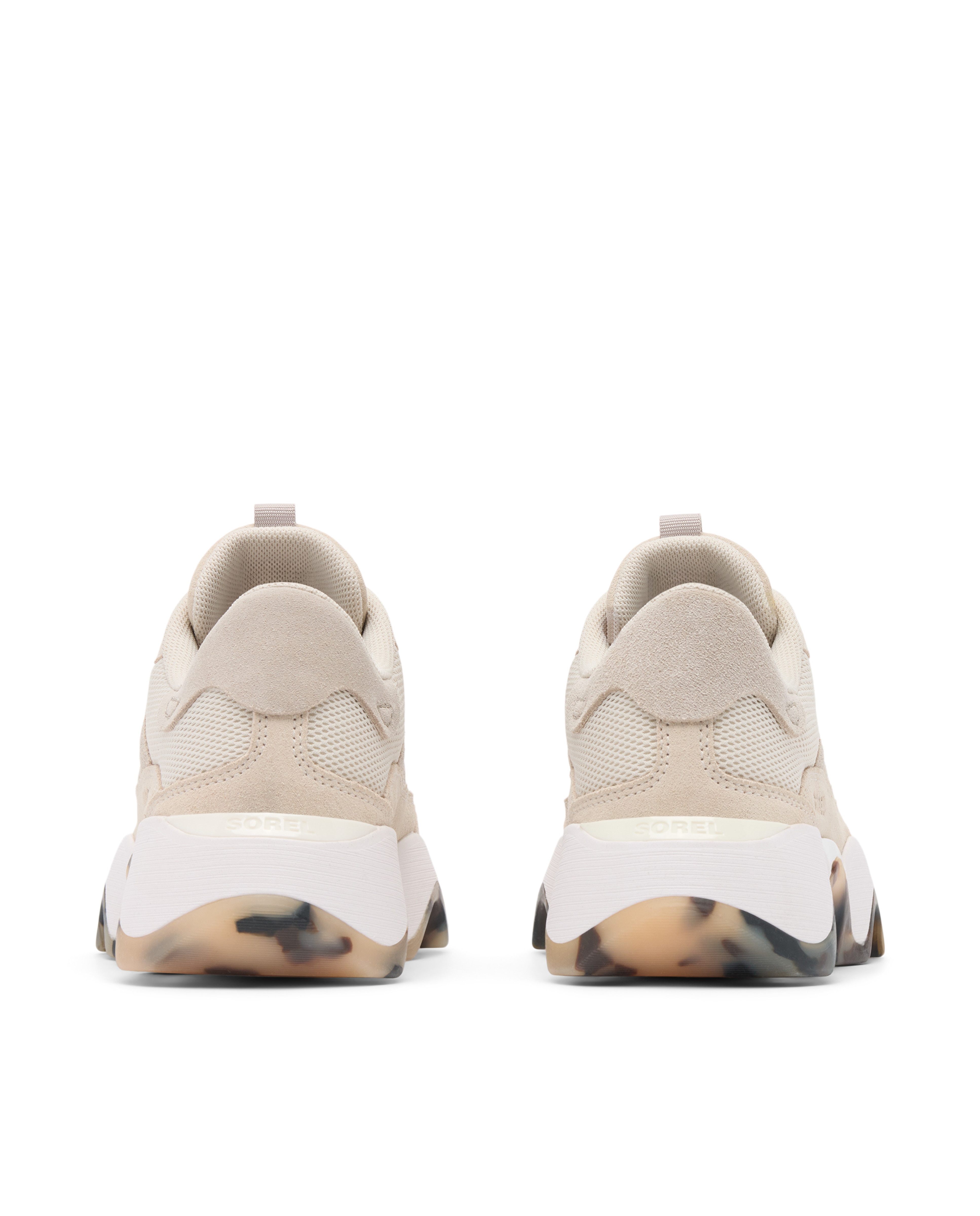 Zapatillas deportivas de mujer de piel - Sorel - Beige Beige-3