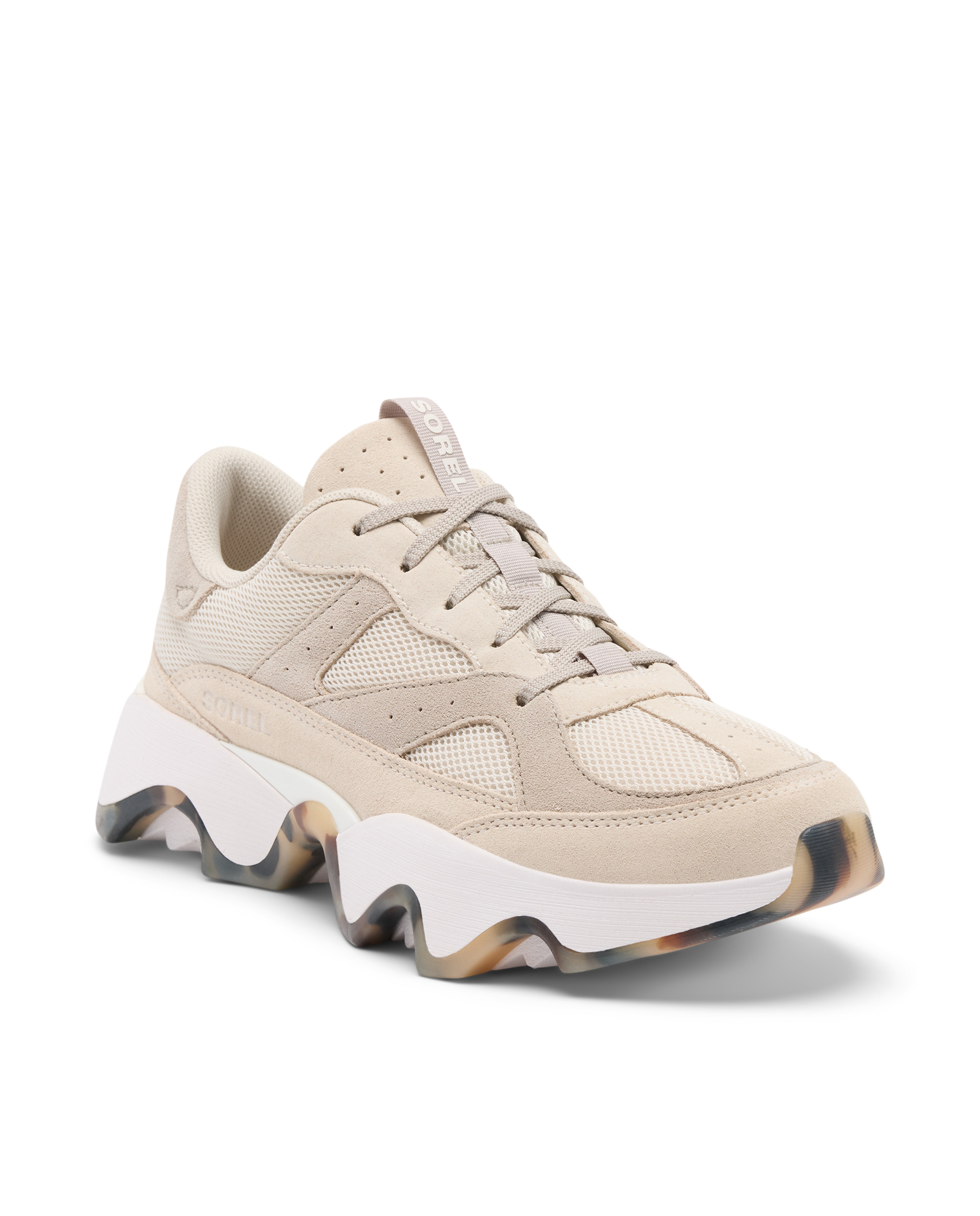 Zapatillas deportivas de mujer de piel - Sorel - Beige Beige-2