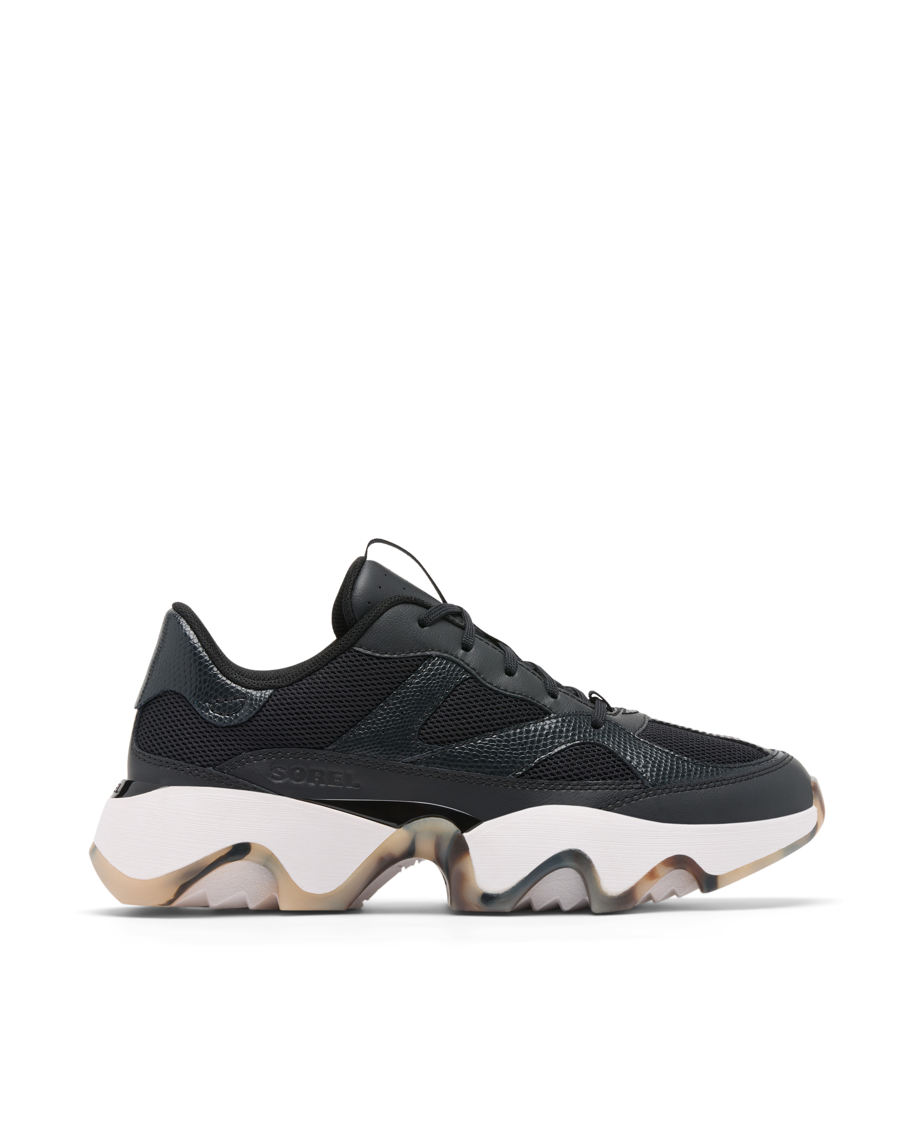 Zapatillas deportivas de mujer de piel - Sorel - Negro Negro-1