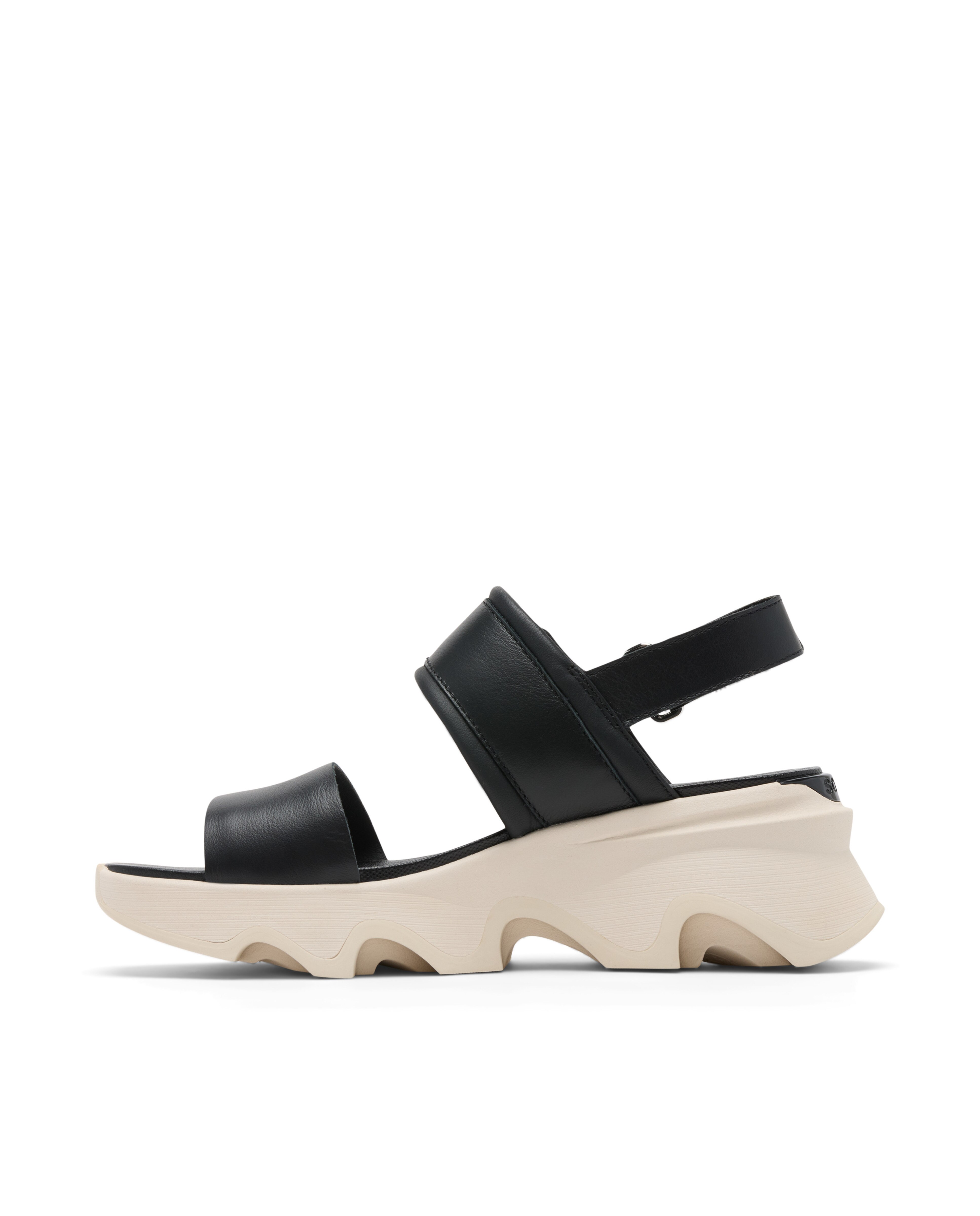 Sandalias de tiras de mujer de piel - Sorel - Negro Negro-6