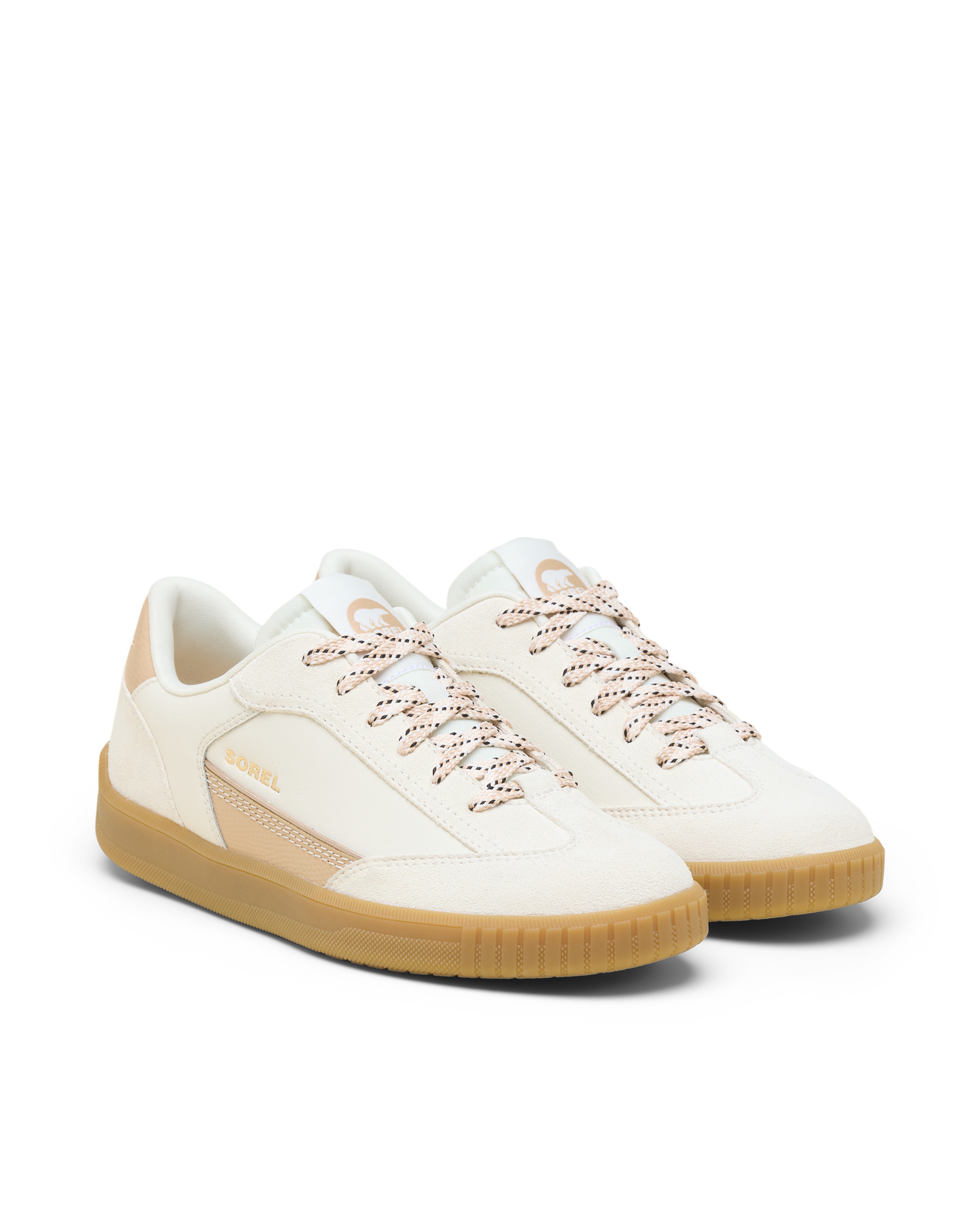 Zapatillas deportivas de mujer de piel - Sorel - Blanco Blanco-2