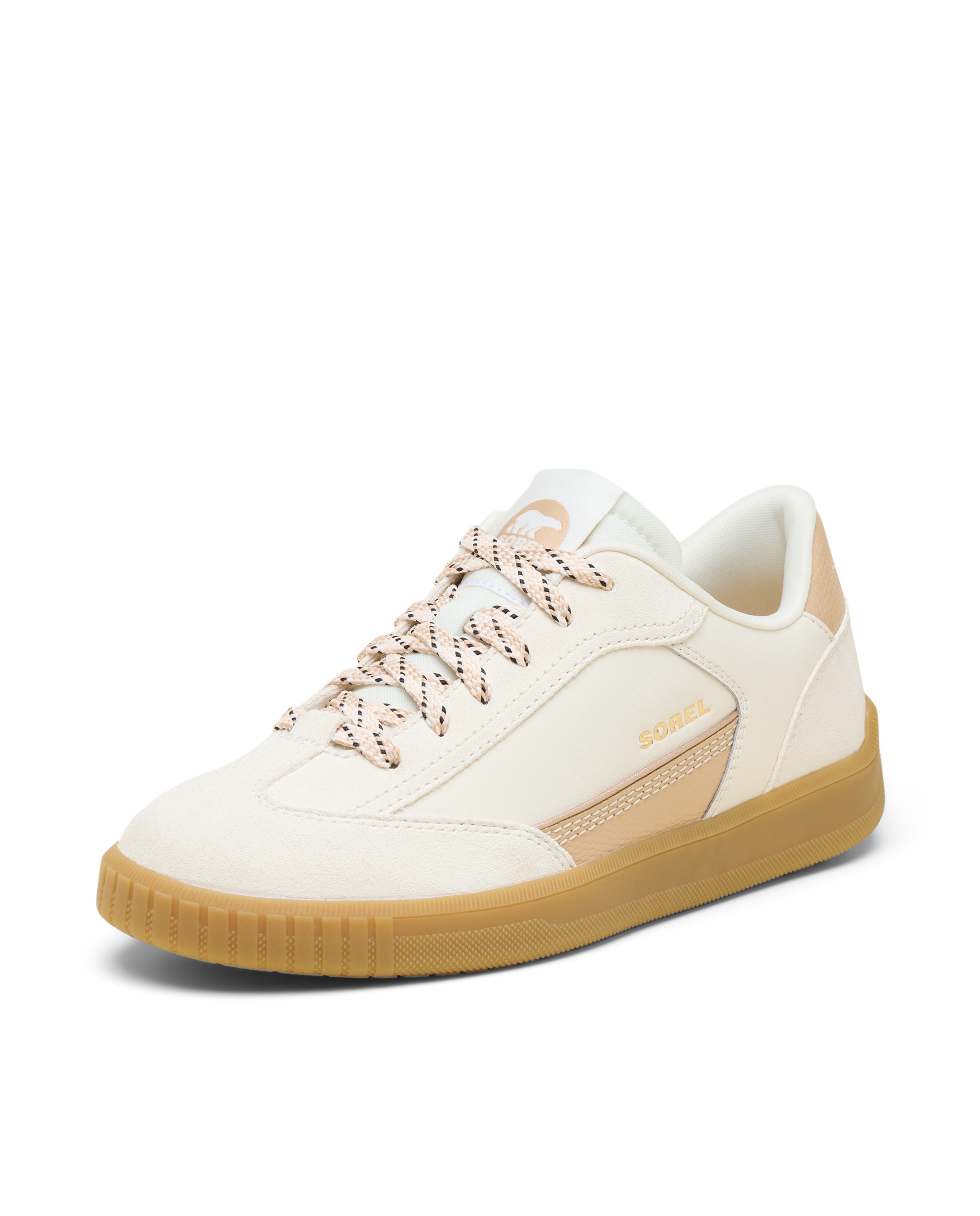 Zapatillas deportivas de mujer de piel - Sorel - Blanco Blanco-4