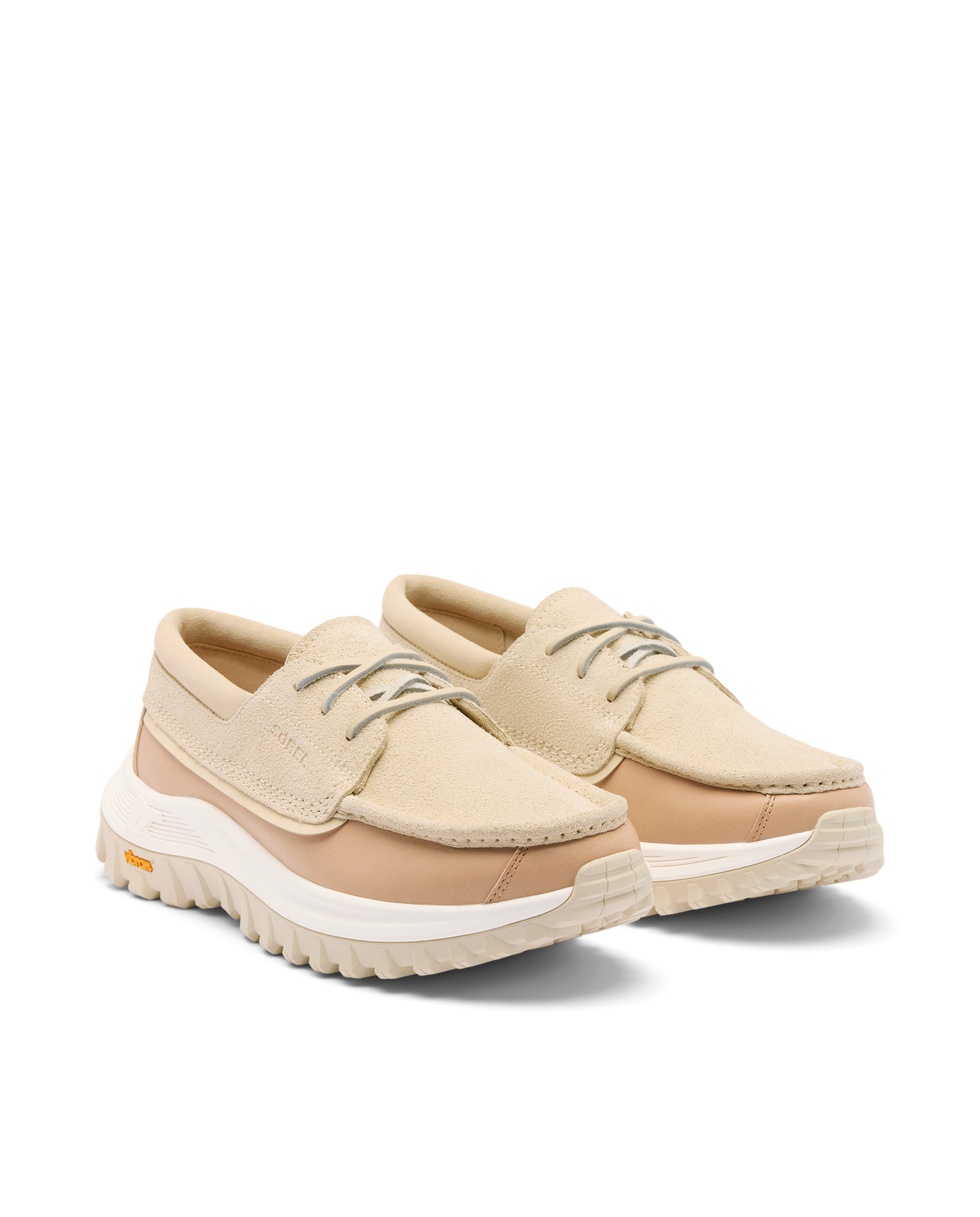Zapatos cómodos de hombre de piel - Sorel - Beige Beige-2