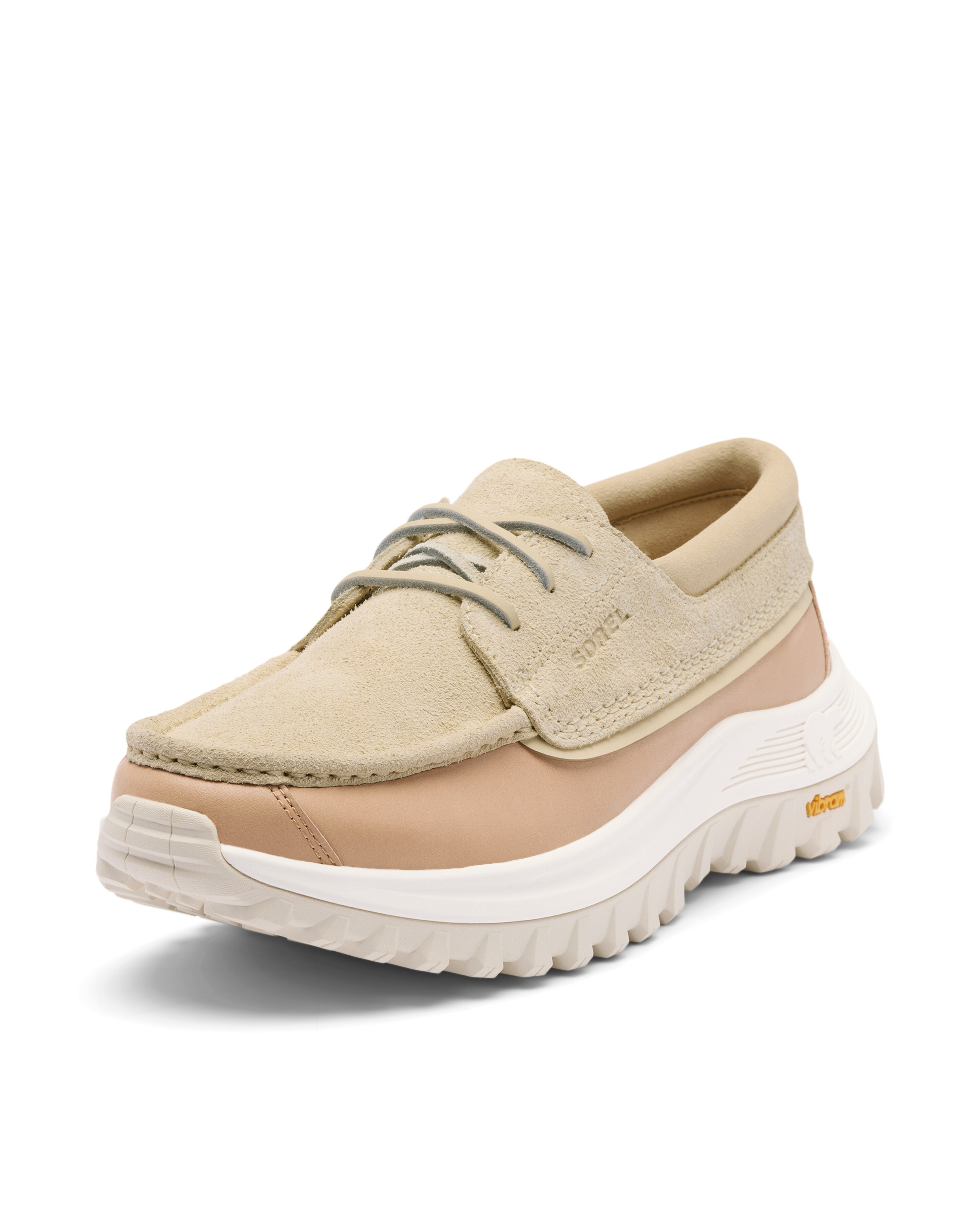 Zapatos cómodos de hombre de piel - Sorel - Beige Beige-5