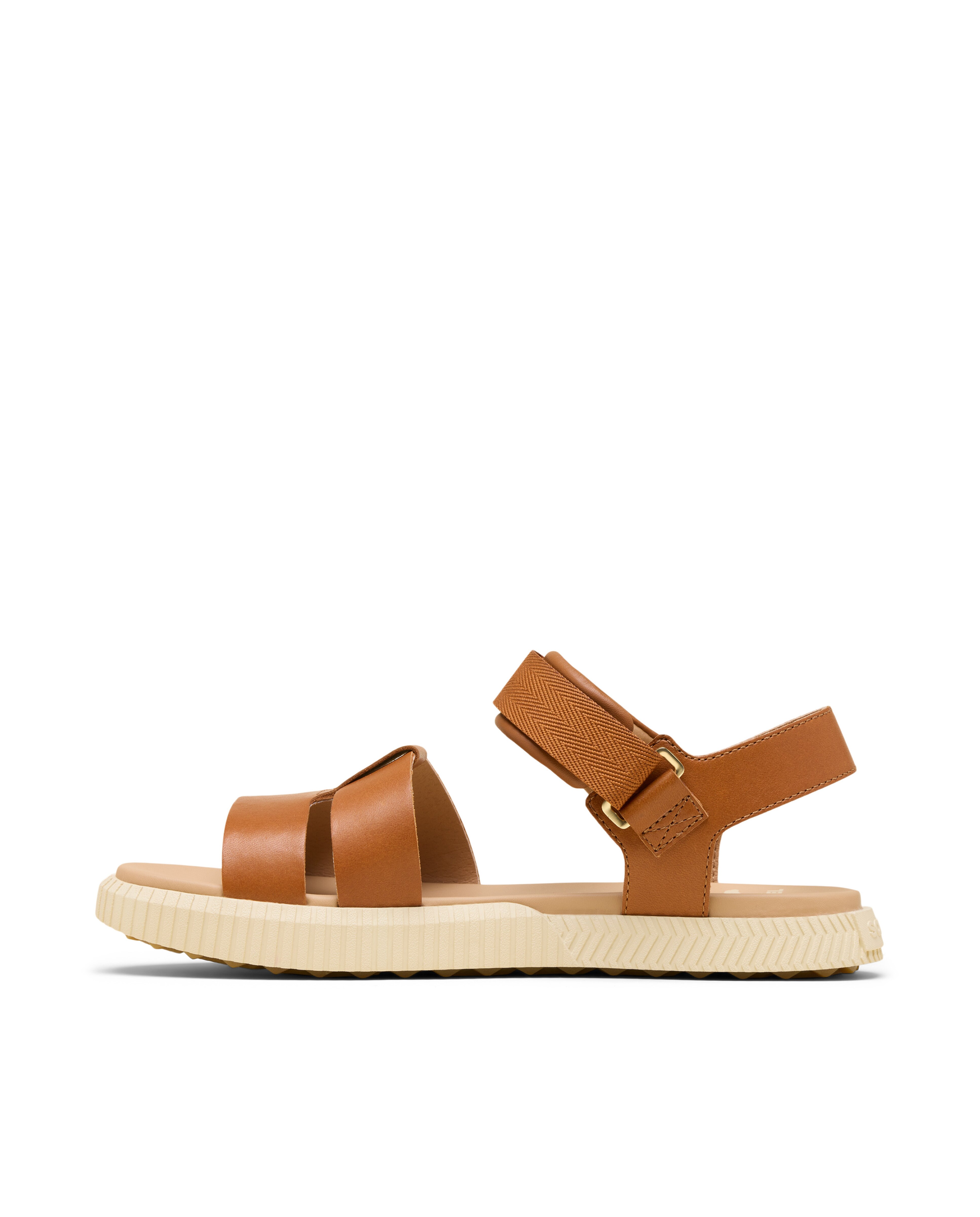 Sandalias de tiras de mujer de piel - Sorel - Marrón Marrón-6