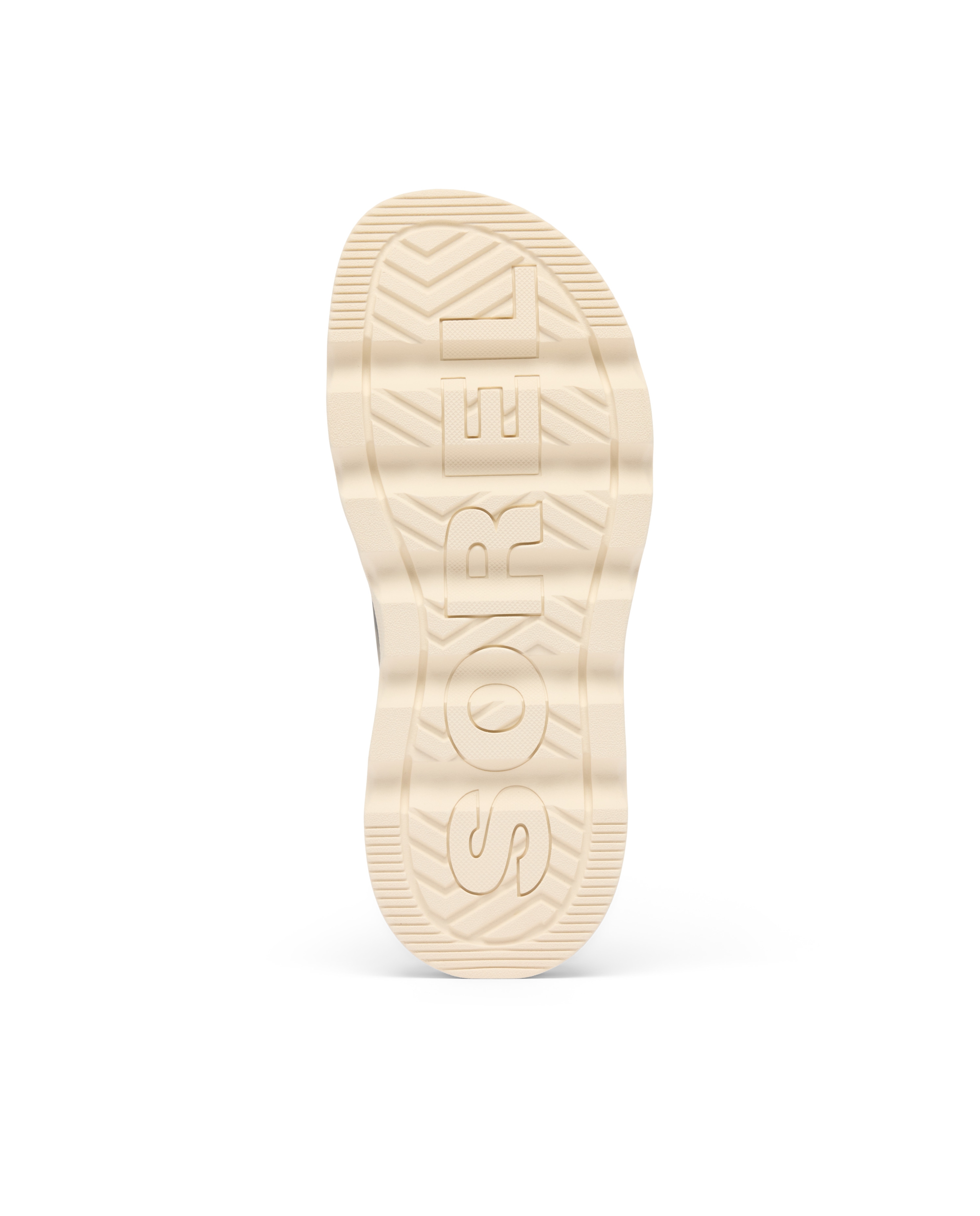 Sandalias planas de mujer con tira de cierre adherente - Sorel - Negro / Natural Negro / Natural-5