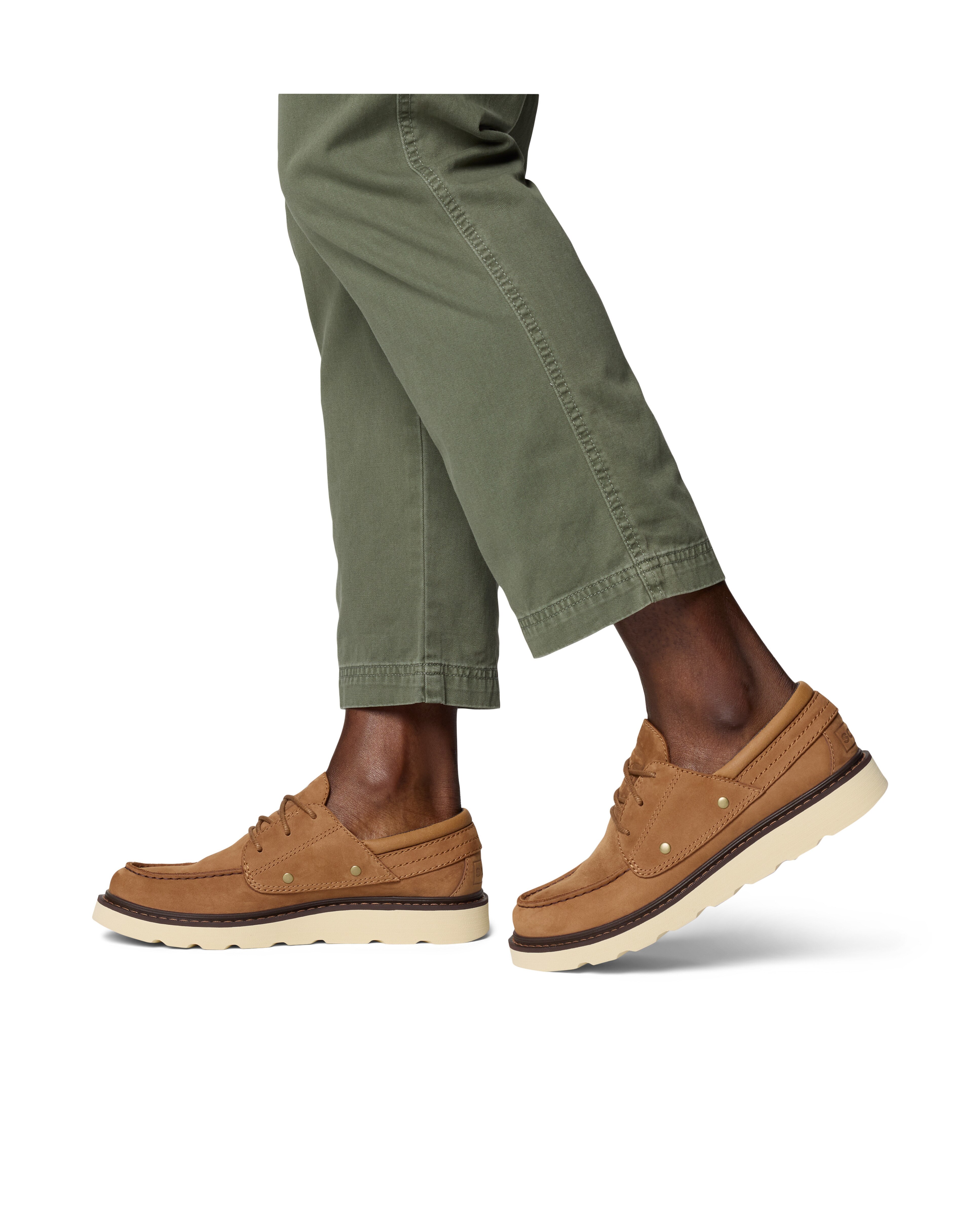 Zapatos cómodos de hombre de piel - Sorel - Marrón Marrón-2