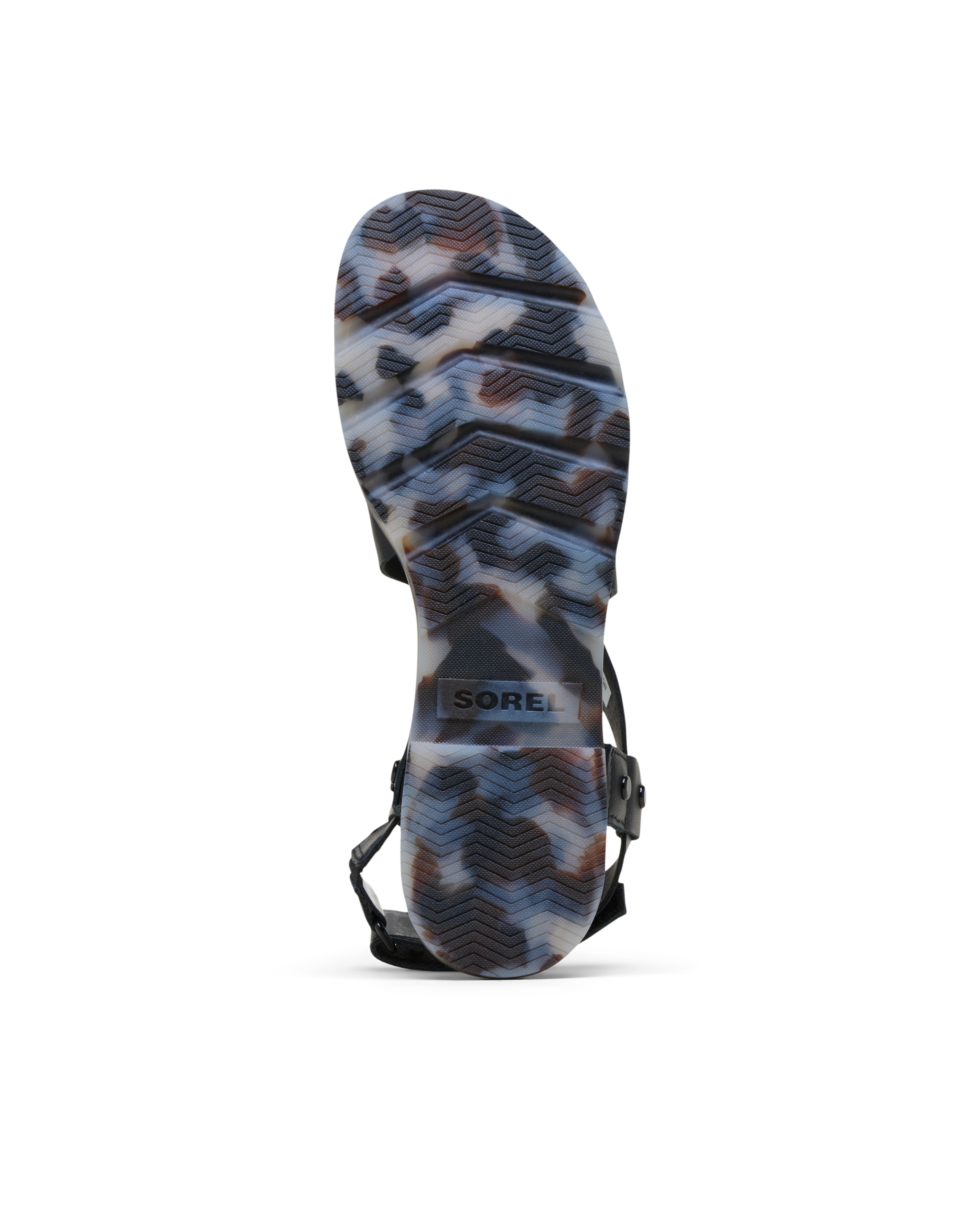 Sandalias de tiras de mujer de piel - Sorel - Negro Negro-2