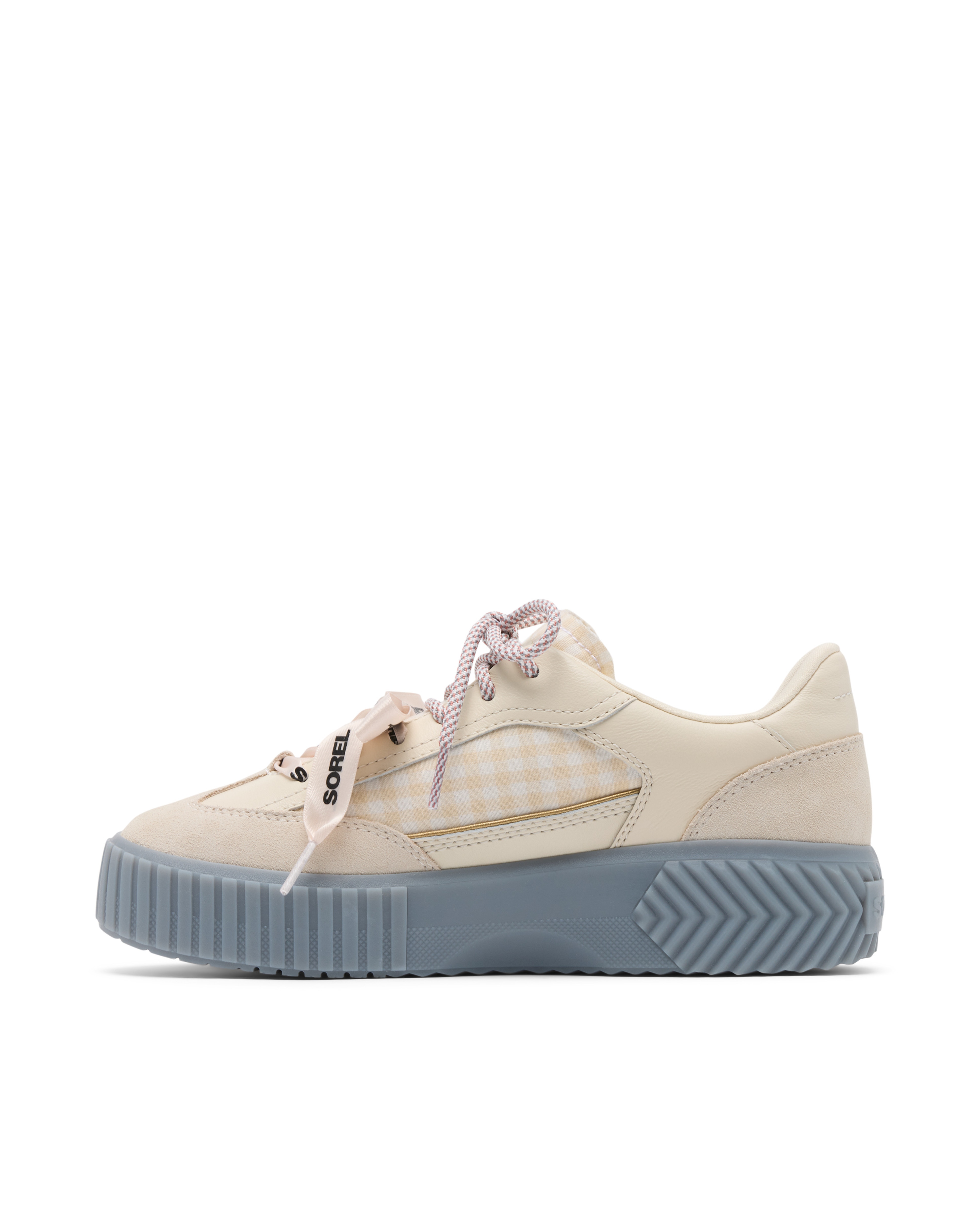 Zapatillas de mujer piel - Sorel - Beige Beige-5