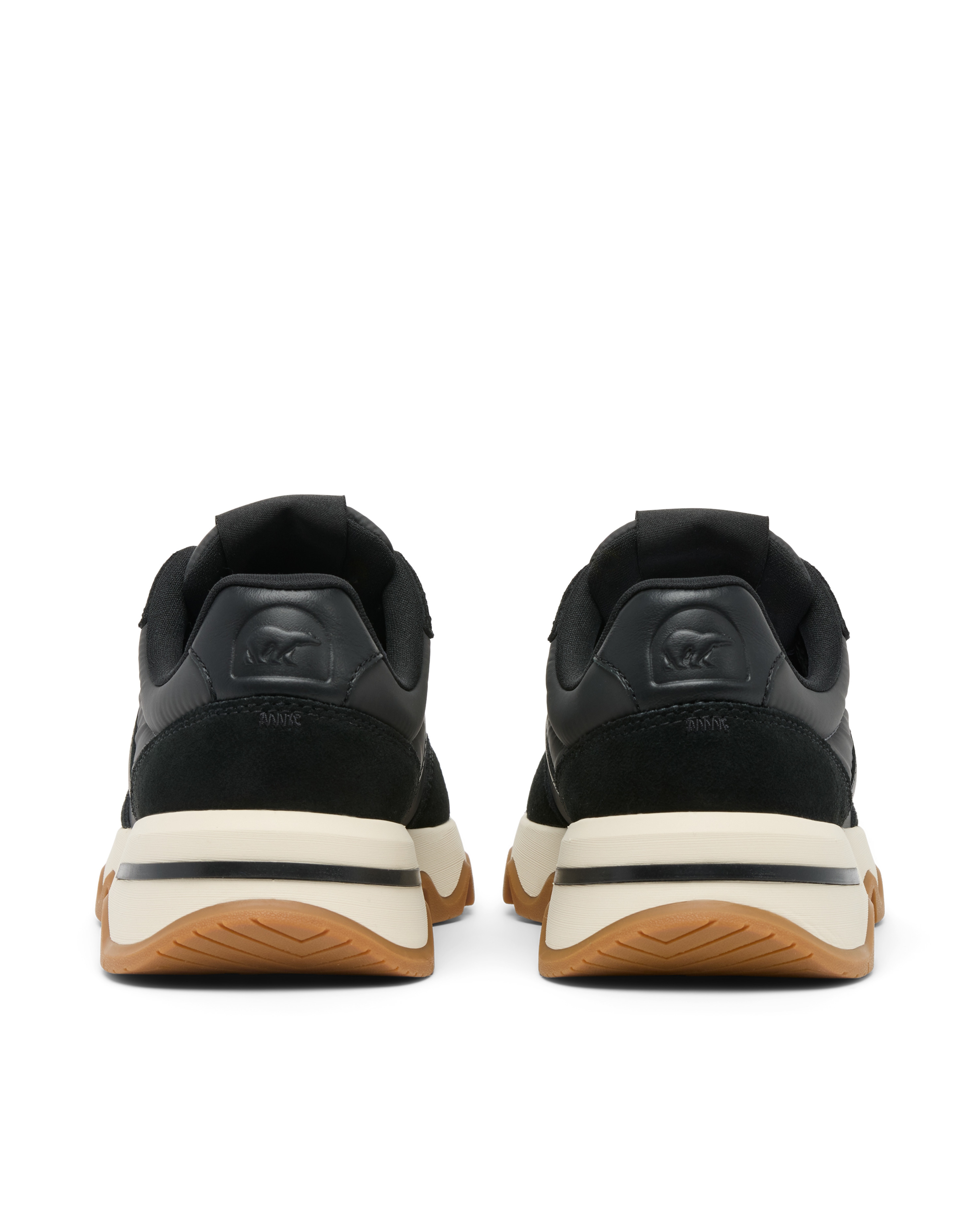 Deportivas de hombre de piel - Sorel - Negro Negro-3