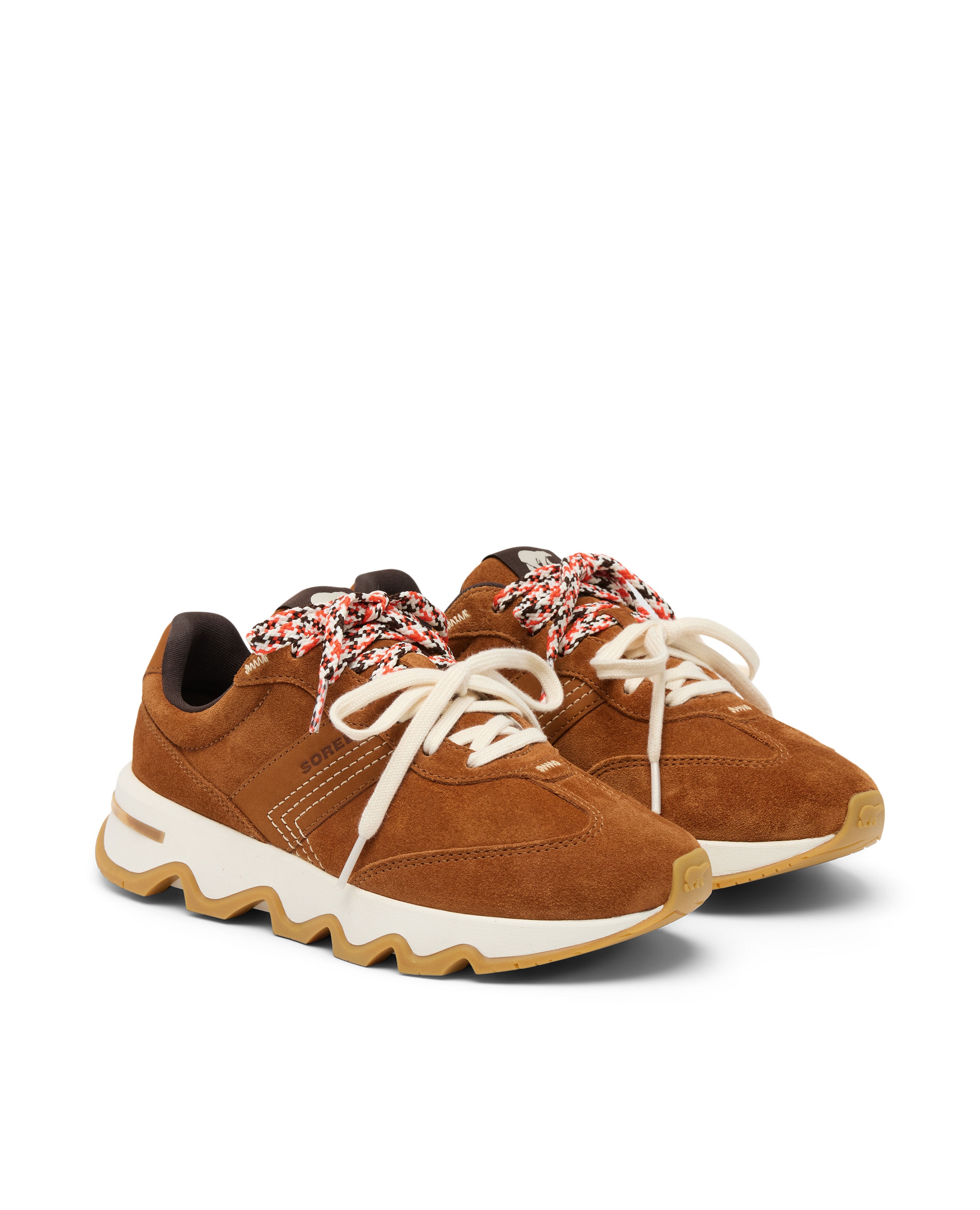Zapatillas de mujer piel - Sorel - Marrón Marrón-5