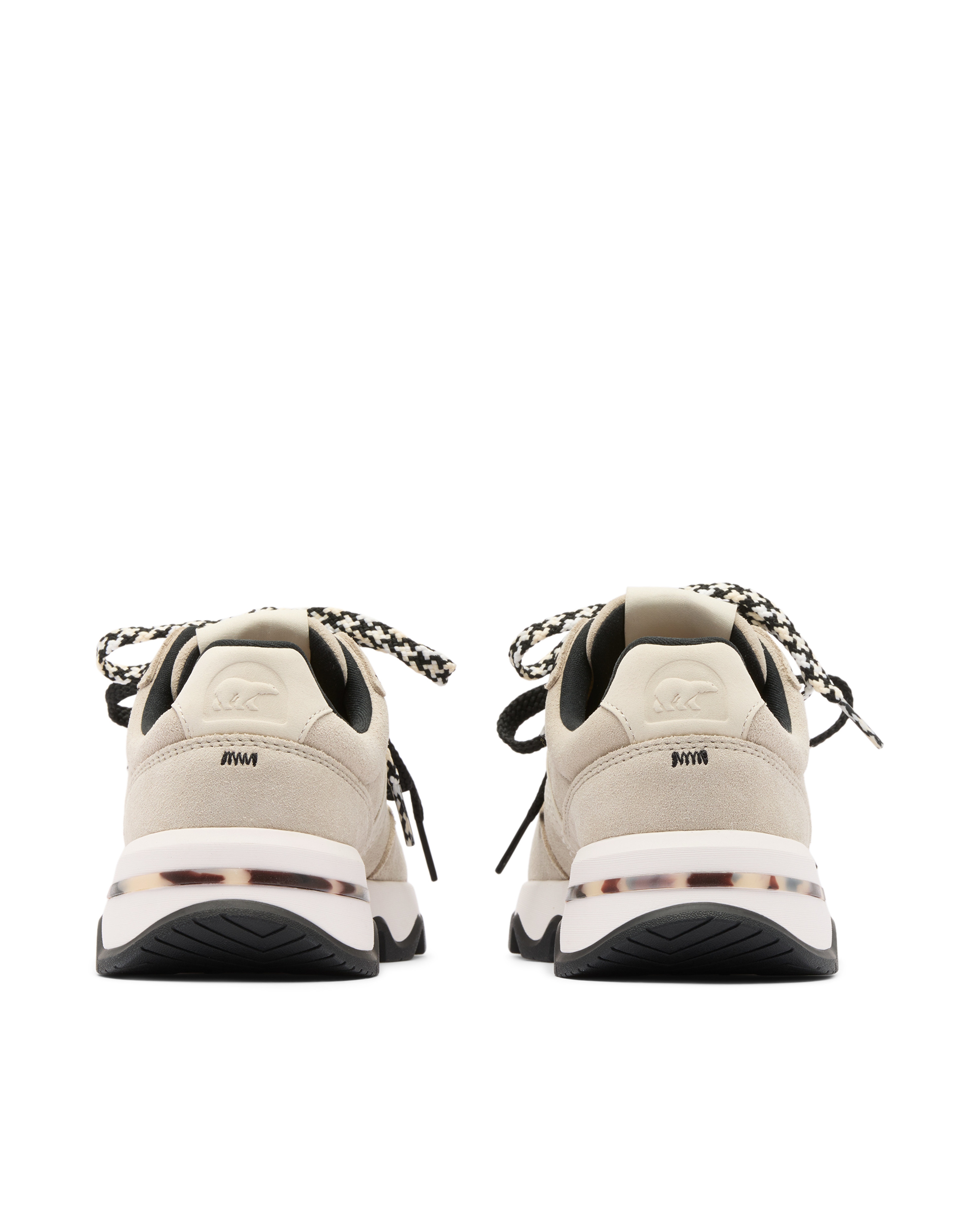 Zapatillas de mujer piel - Sorel - Beige Beige-3