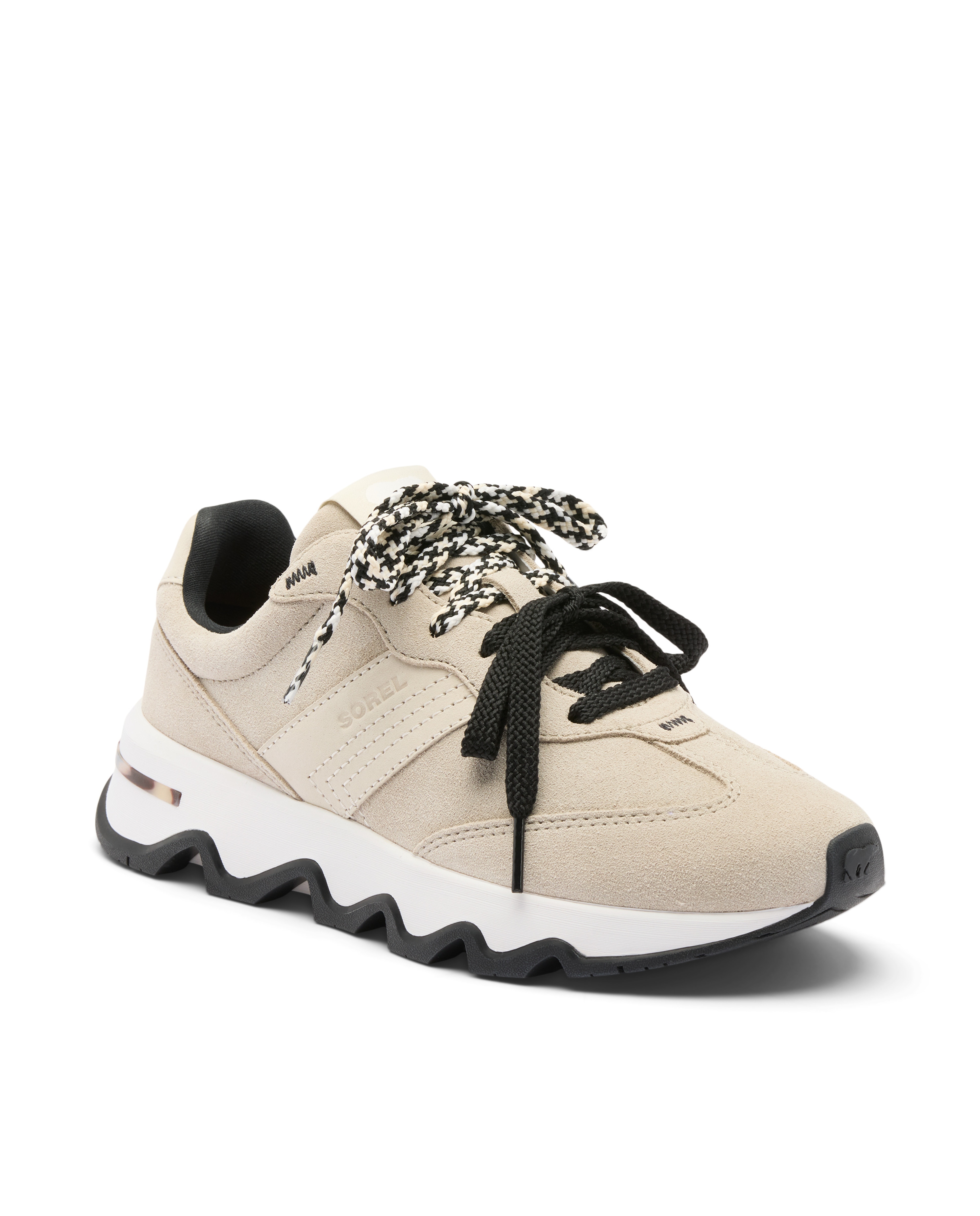 Zapatillas de mujer piel - Sorel - Beige Beige-2