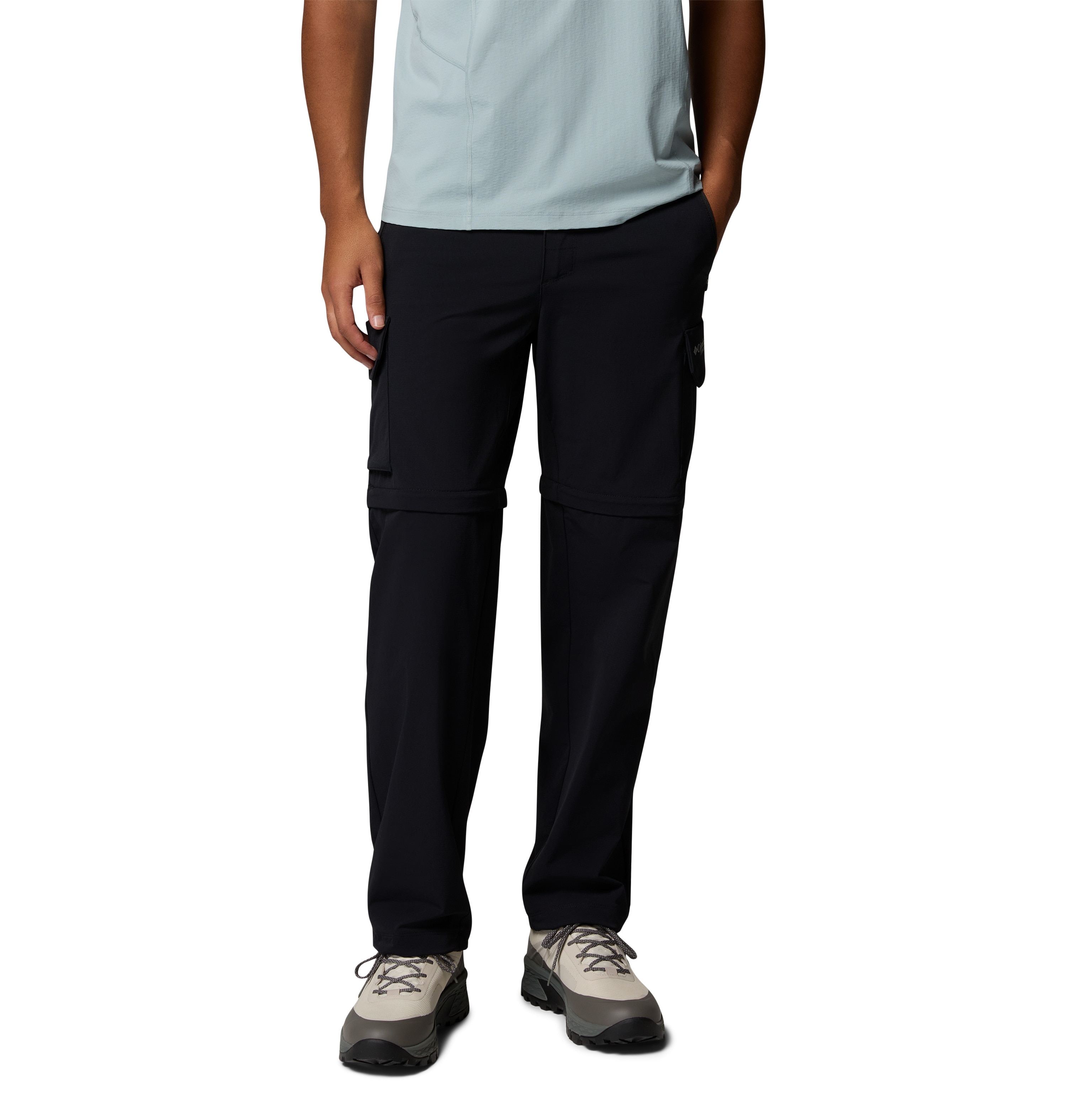 Pantalón convertible de senderismo de hombre Silver Ridge™ Elite Columbia - Negro Negro-1