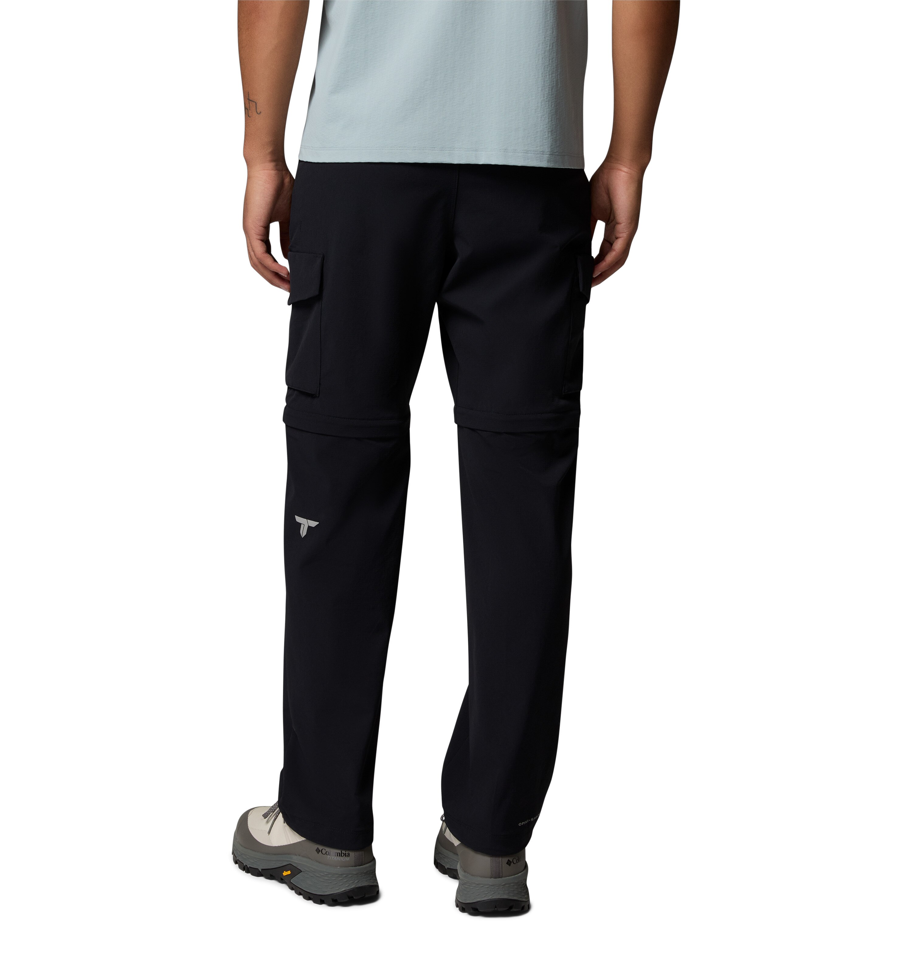 Pantalón convertible de senderismo de hombre Silver Ridge™ Elite Columbia - Negro Negro-2