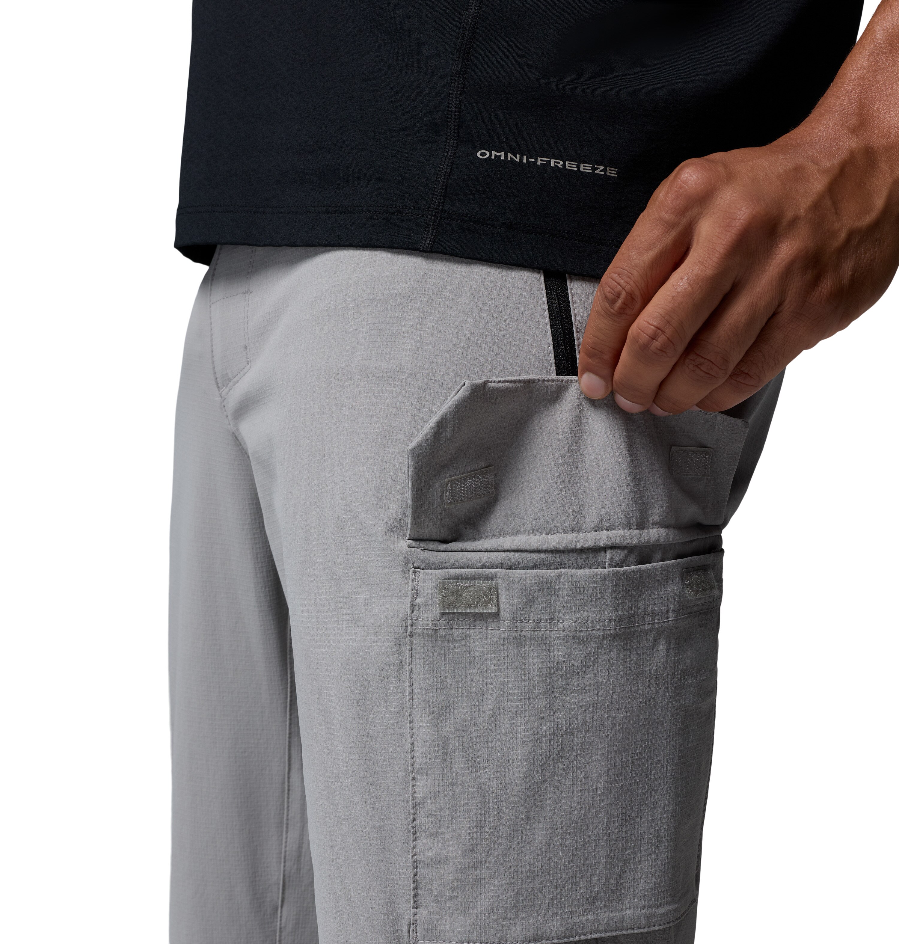 Pantalón de senderismo de hombre Silver Ridge™ Elite Columbia - Gris ceniza Gris ceniza-4