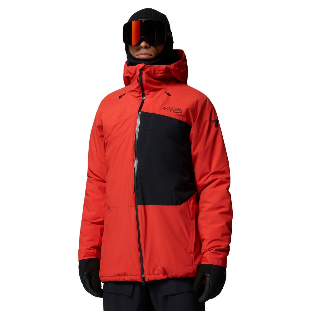 Chaqueta impermeable de esquí de hombre Winter District™ III Columbia - Naranja Naranja-1