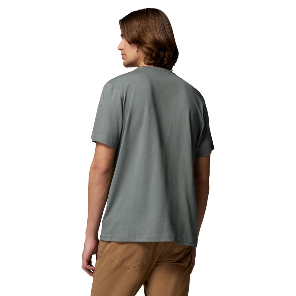 Imagen 2 de Camiseta manga corta de hombre CSC Basic Logo™ Columbia - Verde Verde