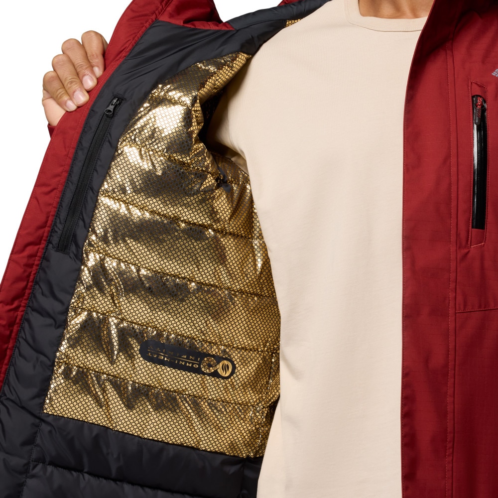 Chaqueta hombre Oak Harbor™ II Insulated Columbia - Rojo Rojo-5