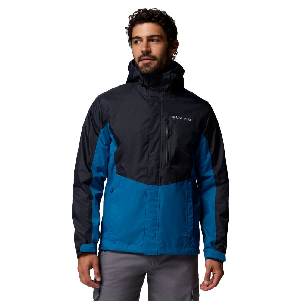 Chaqueta impermeable hombre Pouring Adventure™ III Columbia - Negro Negro-1
