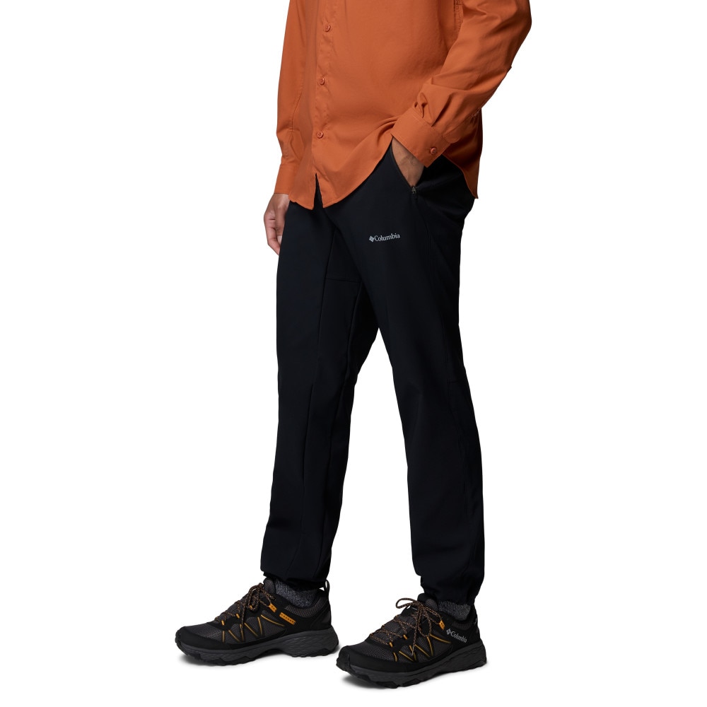 Imagen 3 de Pantalón de senderismo hombre Essential Hike™ Brushed Back Columbia - Negro Negro