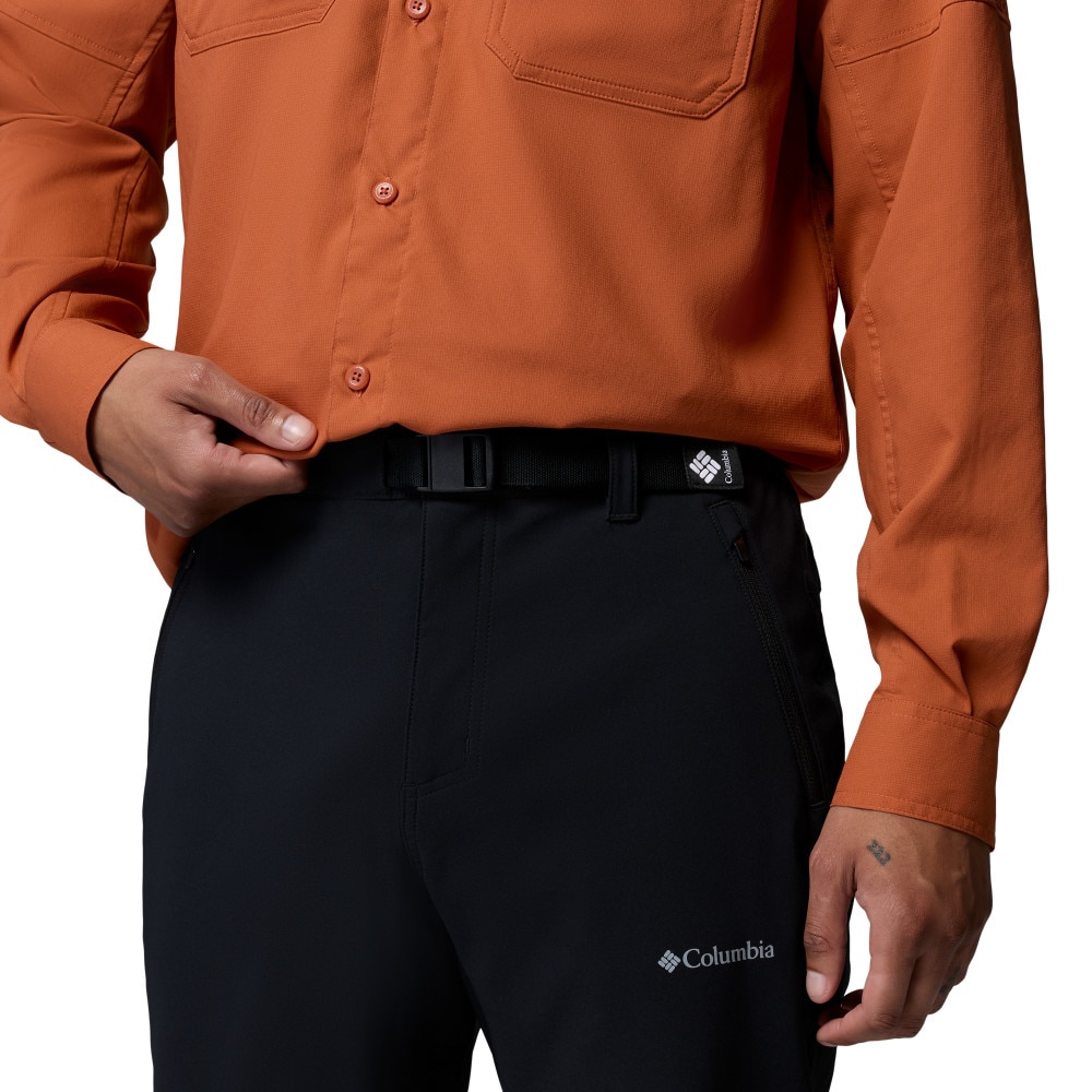 Imagen 4 de Pantalón de senderismo hombre Essential Hike™ Brushed Back Columbia - Negro Negro