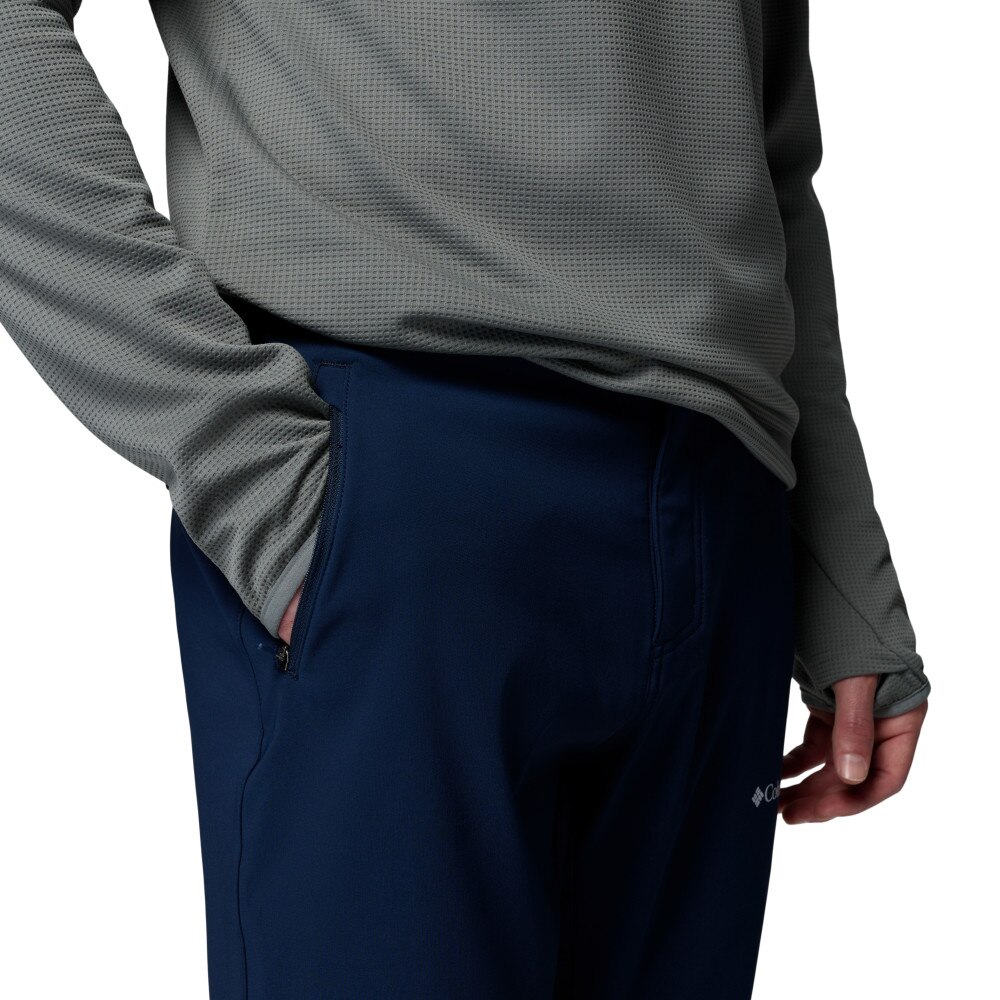 Imagen 5 de Pantalón de senderismo hombre Essential Hike™ Brushed Back Columbia - Azul Azul