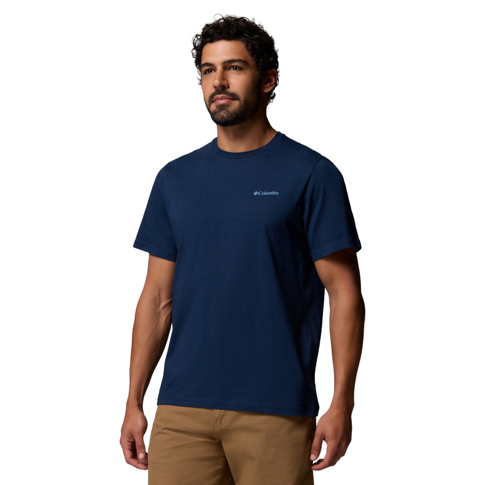 Camiseta de manga corta hombre CSC™ Outdoor Columbia - Azul Azul-3