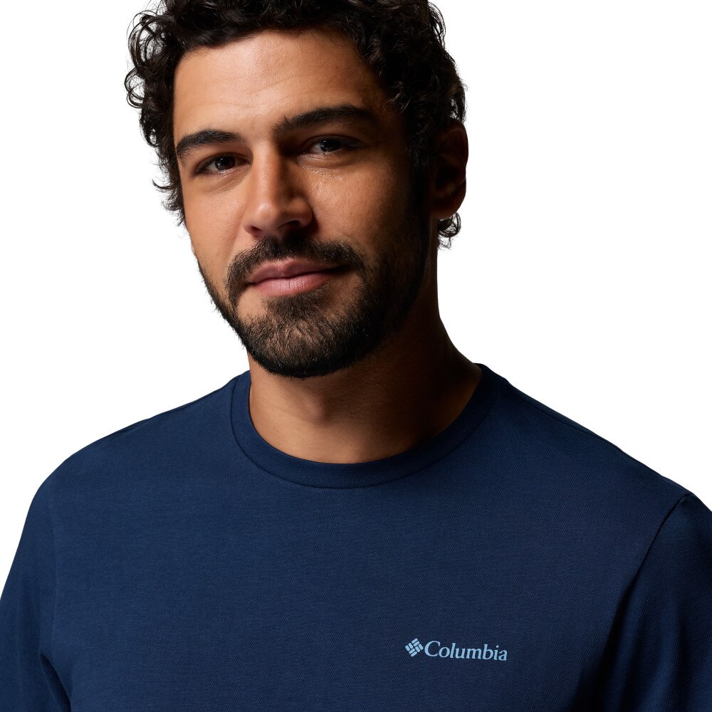 Camiseta de manga corta hombre CSC™ Outdoor Columbia - Azul Azul-4