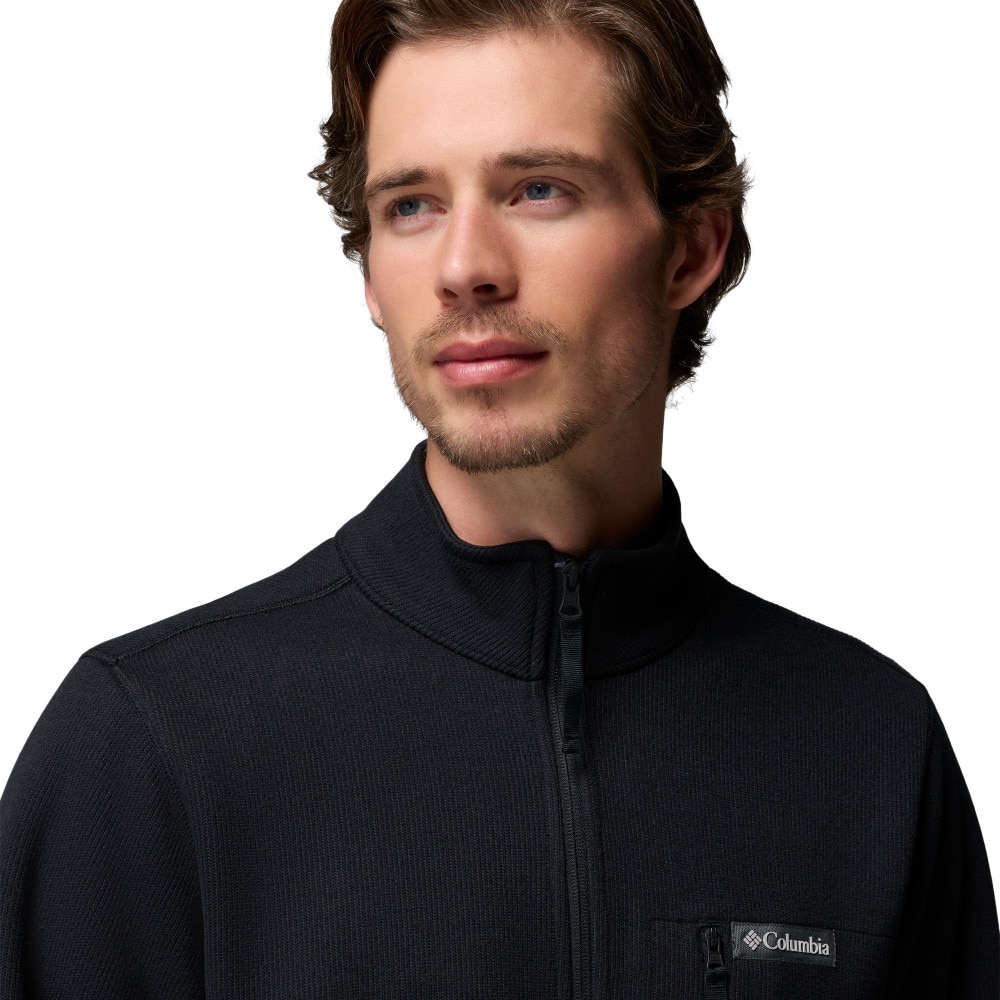 Forro polar hombre Sweater Weather™ Columbia - Negro Negro-5
