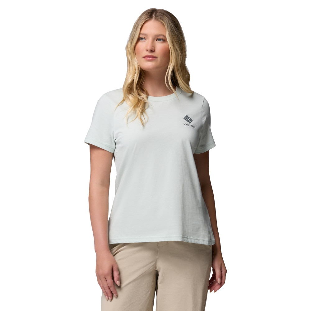Camiseta de manga corta mujer Rolling Bend™ Columbia - Verde Verde-1