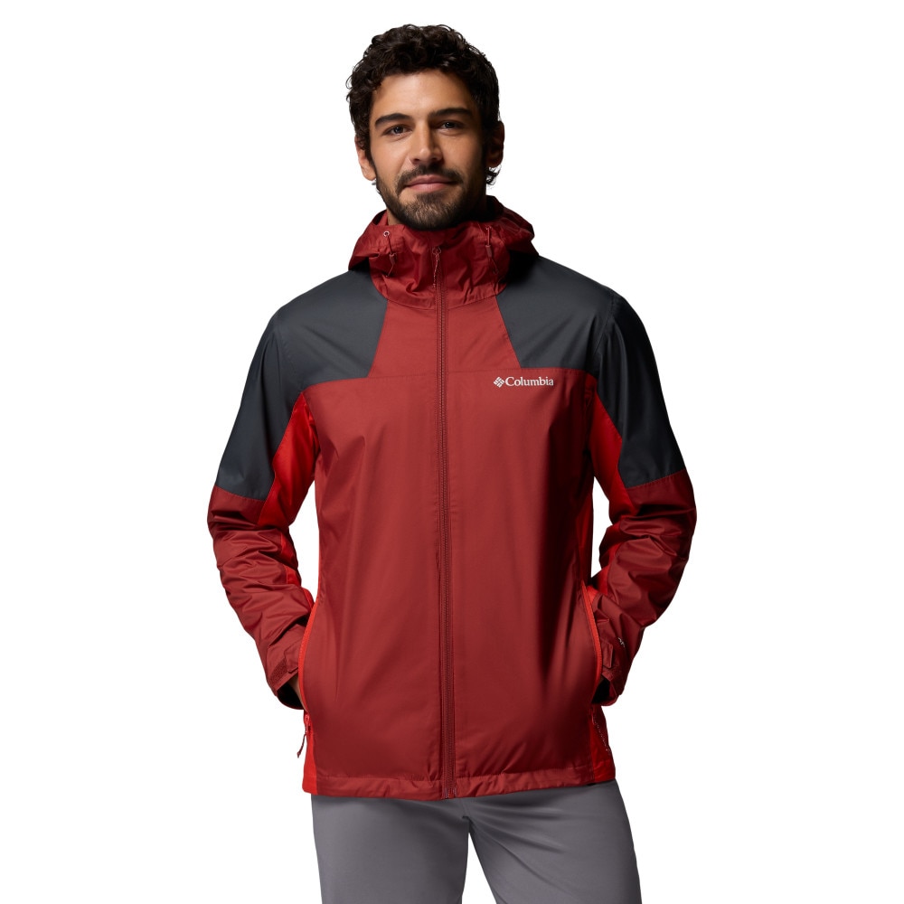Chaqueta impermeable de hombre Inner Limits™ III Columbia - Rojo Rojo-1
